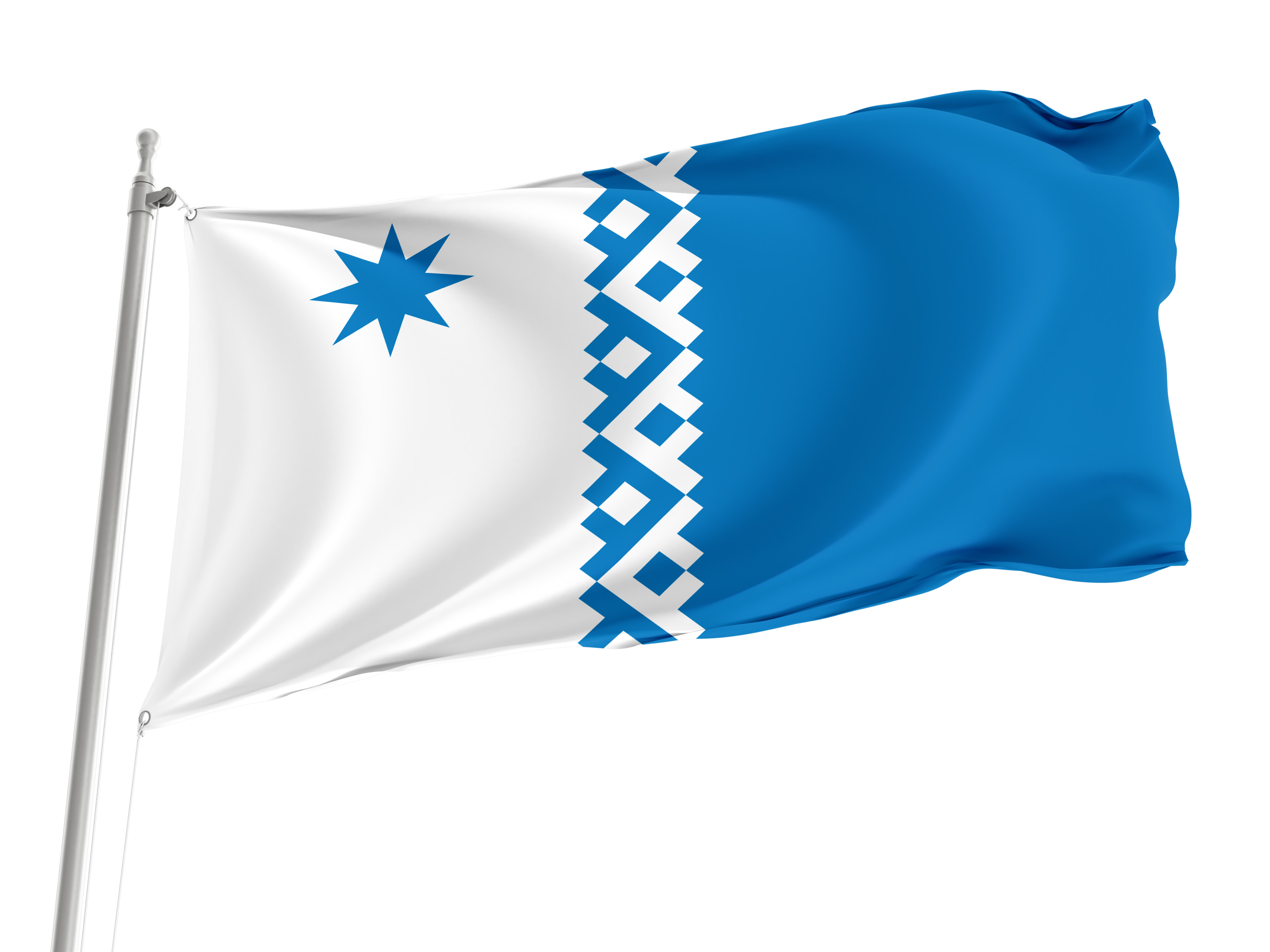 Pravokhettinsky Flag for Indoor & Outdoor Use