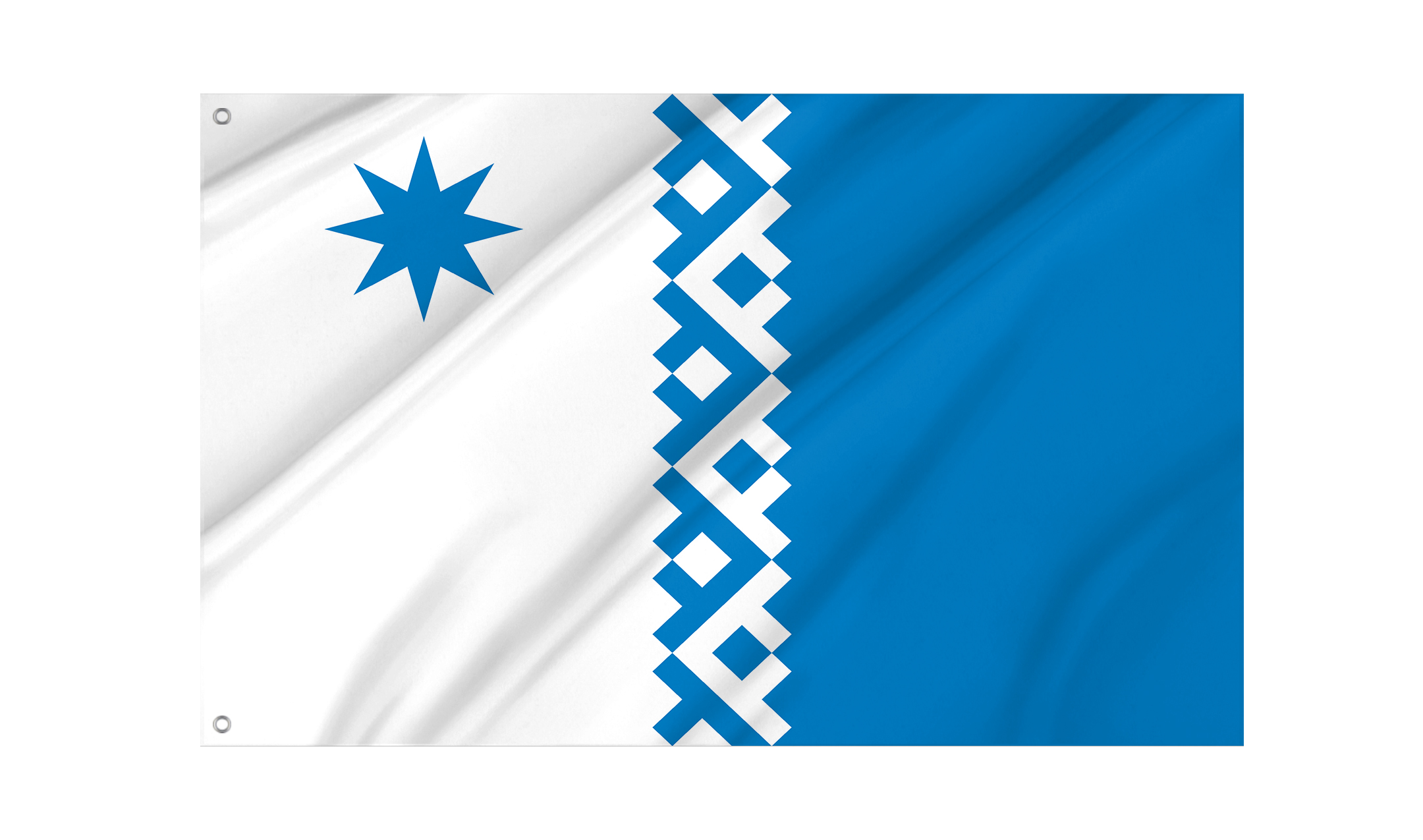 Pravokhettinsky Flag for Indoor & Outdoor Use