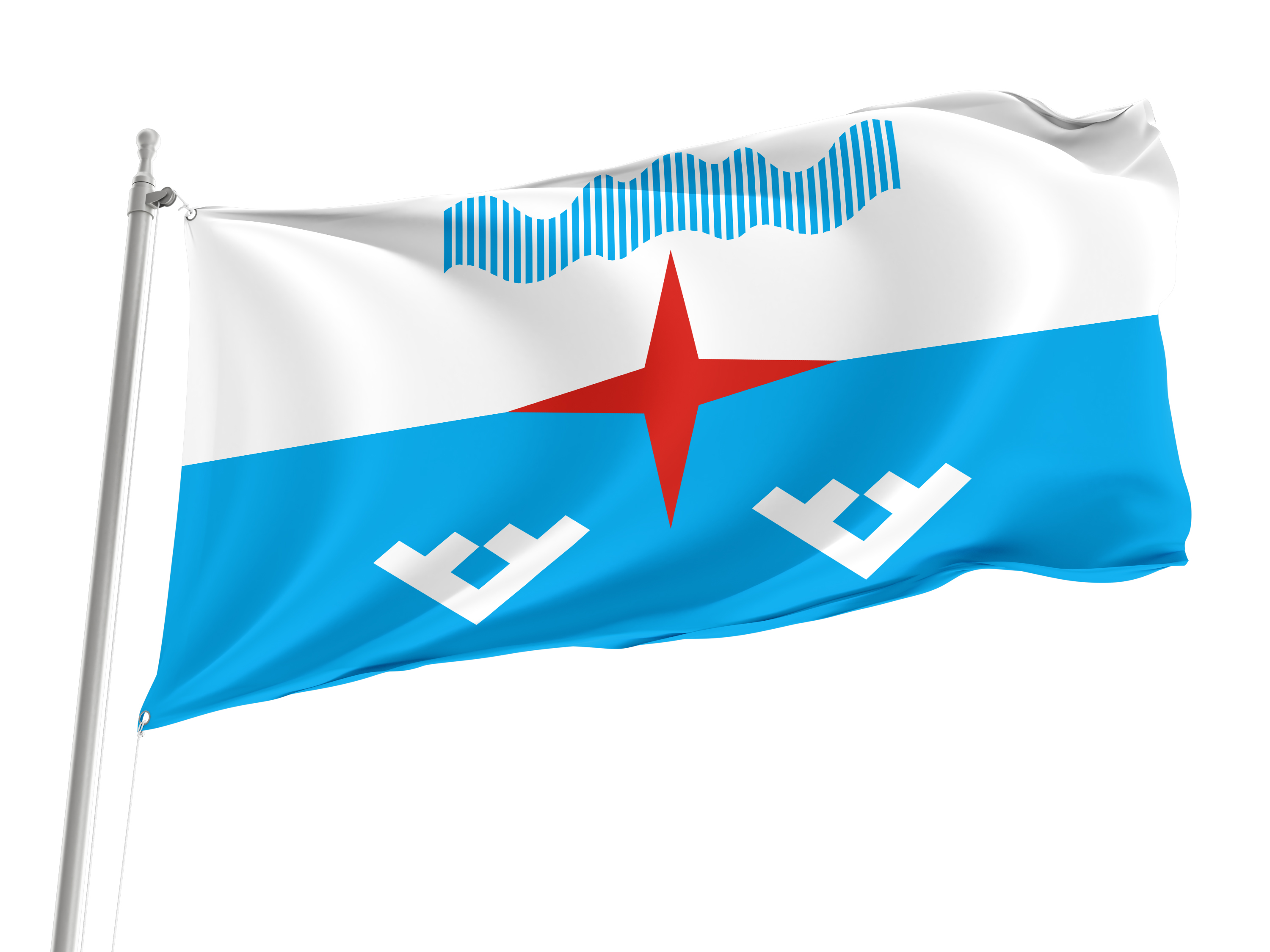 Primorsko Kuysky Selsovet Flag for Indoor & Outdoor Use