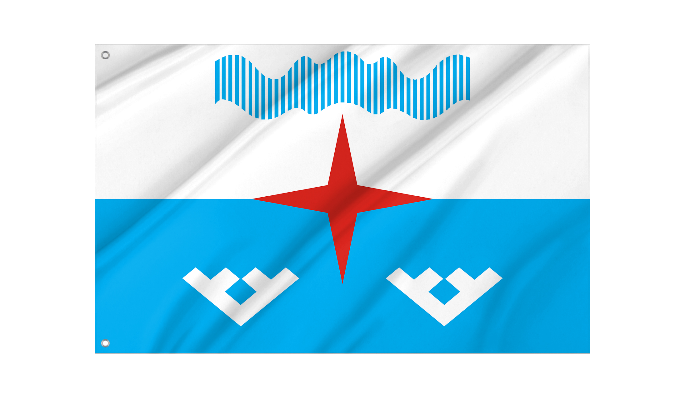 Primorsko Kuysky Selsovet Flag for Indoor & Outdoor Use