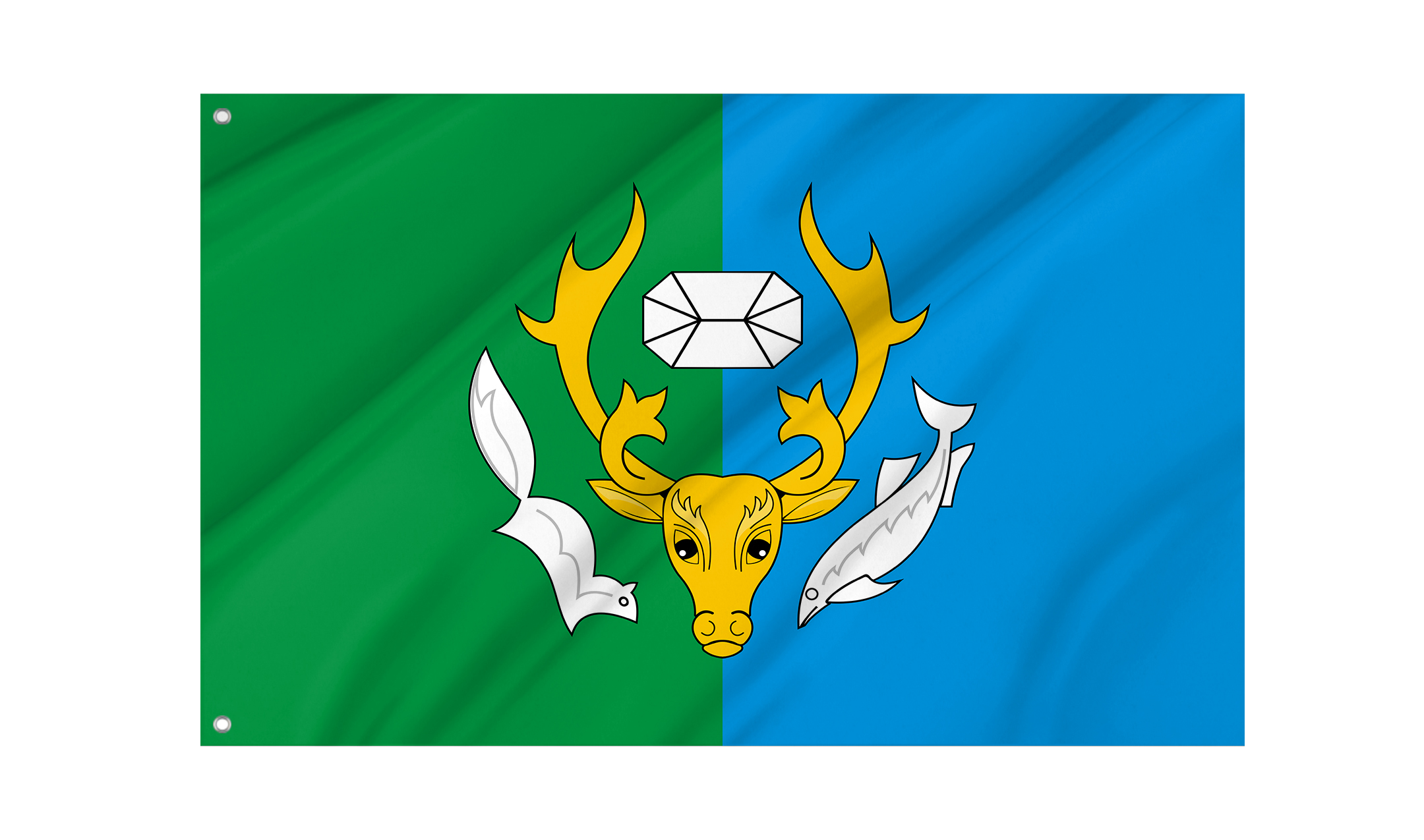 Priuralsky District Flag for Indoor & Outdoor Use
