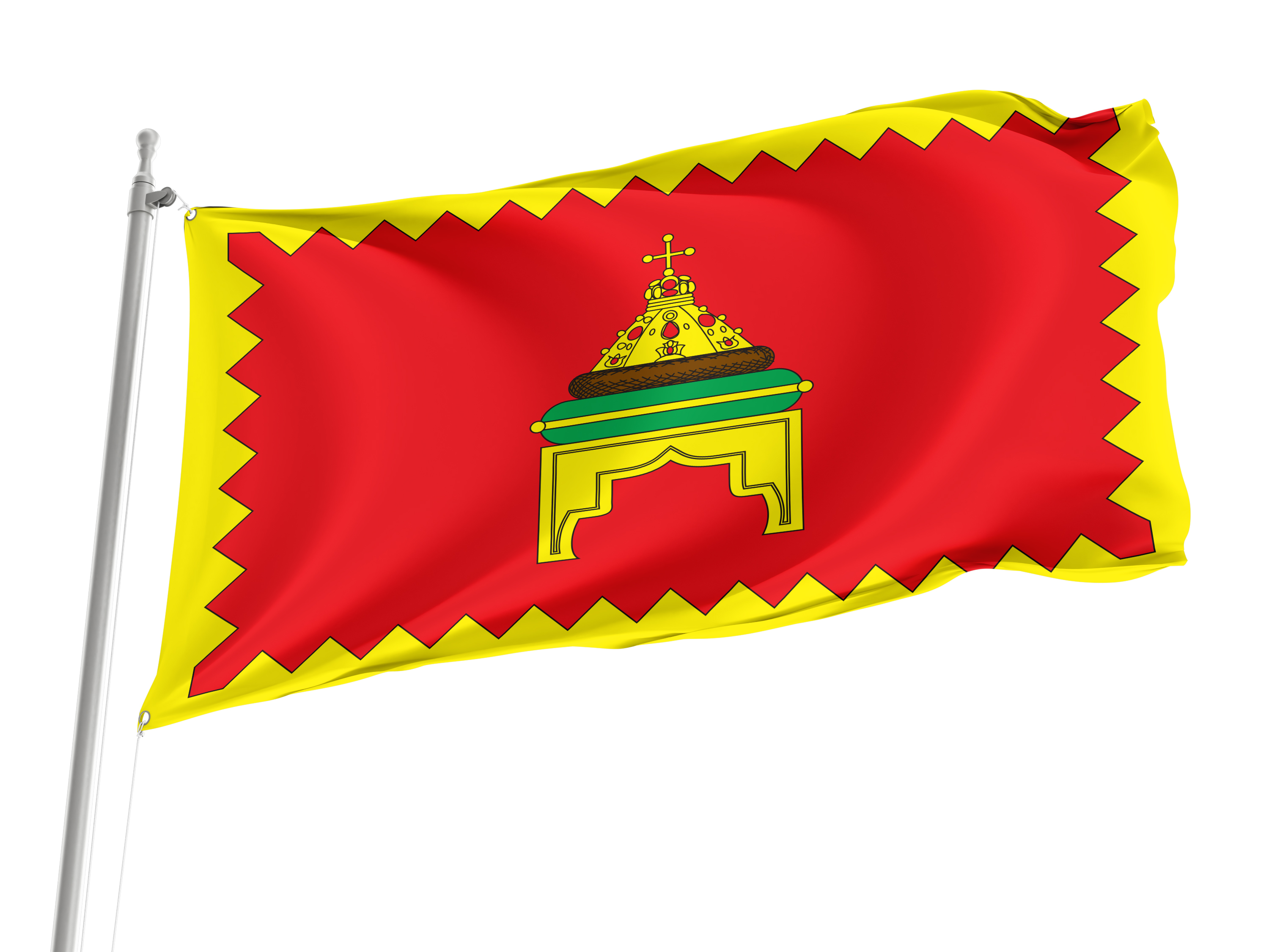 Rural Settlement Kushalino Flag for Indoor & Outdoor Use