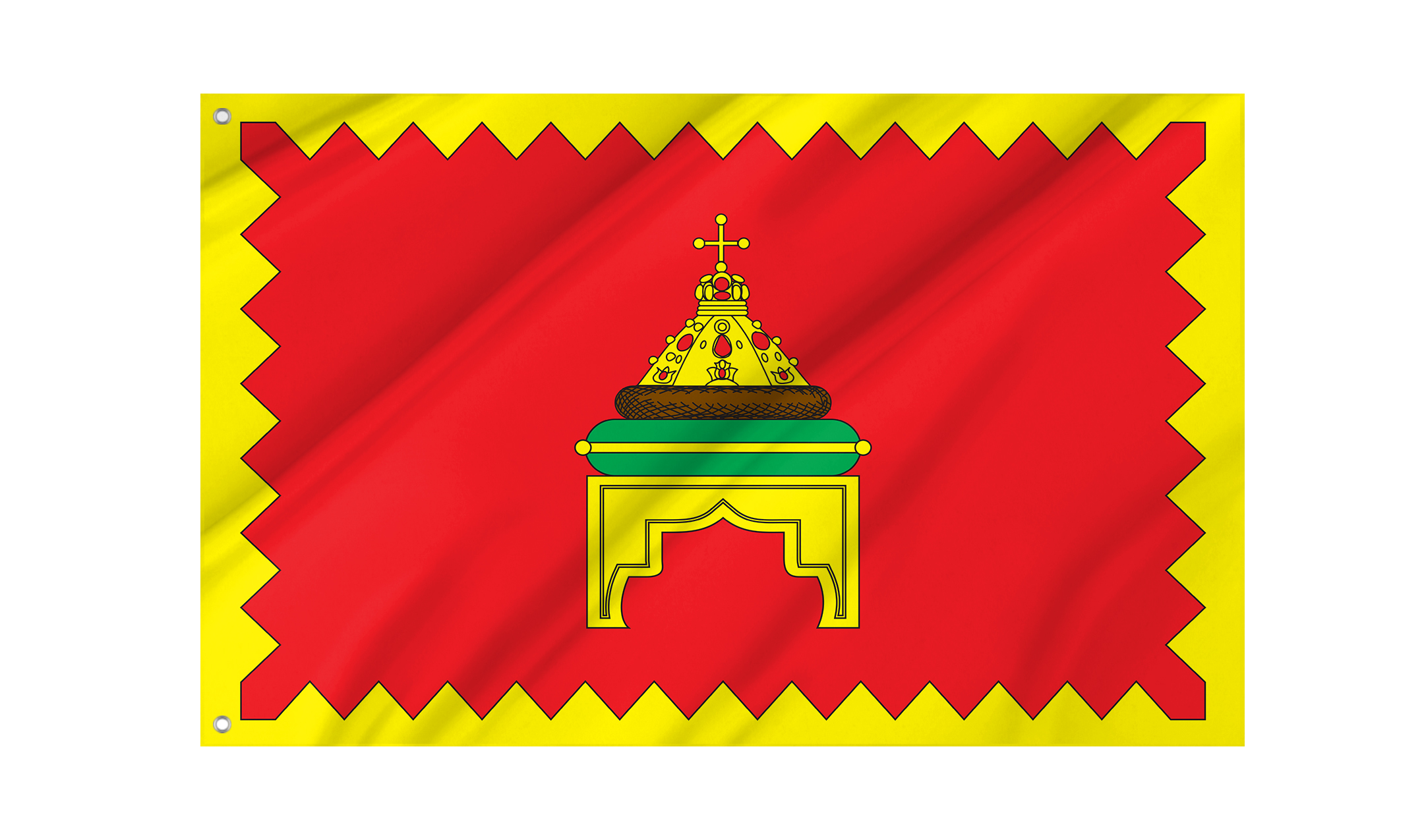 Rural Settlement Kushalino Flag for Indoor & Outdoor Use
