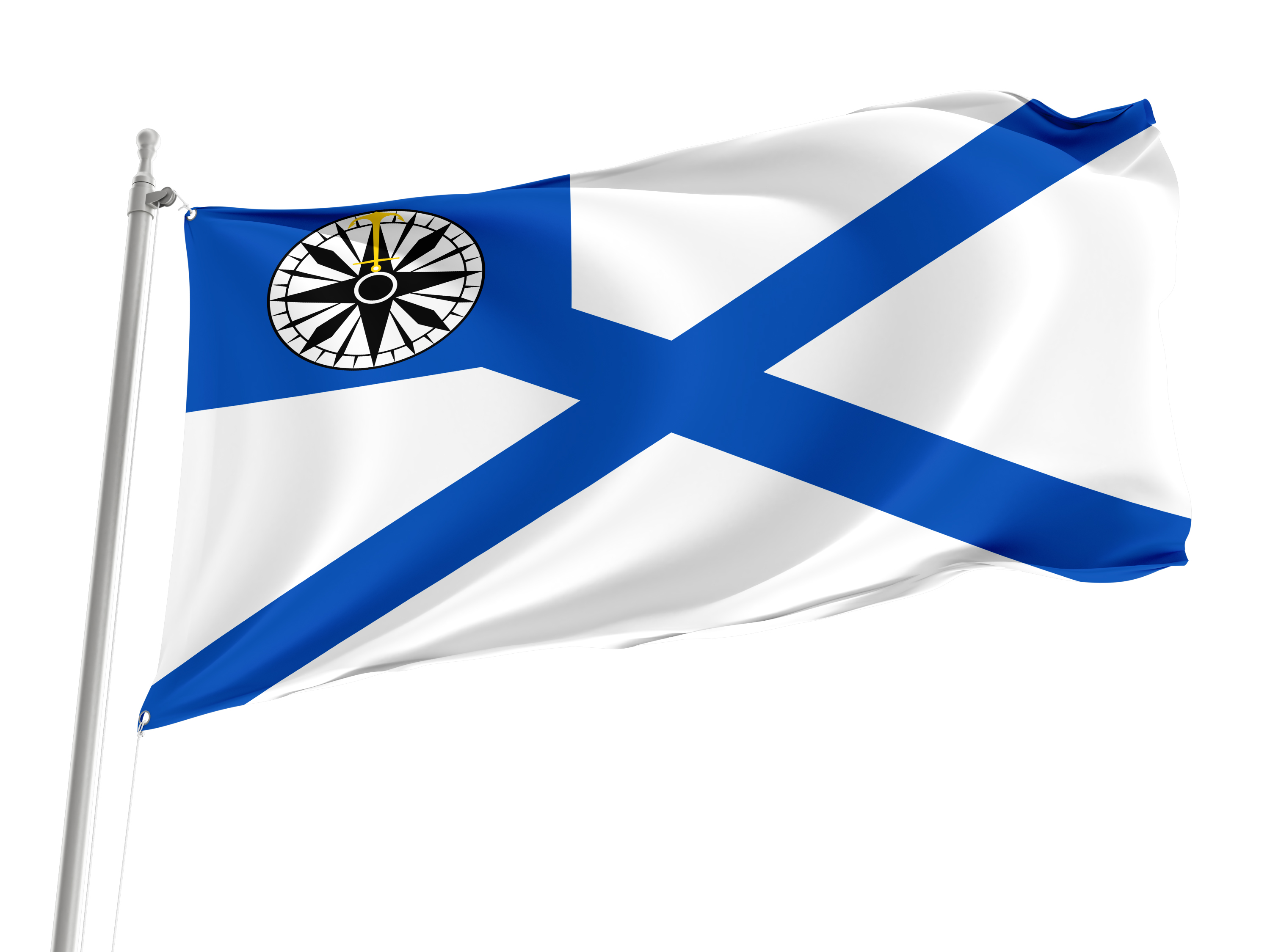 Russia Naval 1829 Hydro Flag for Indoor & Outdoor Use