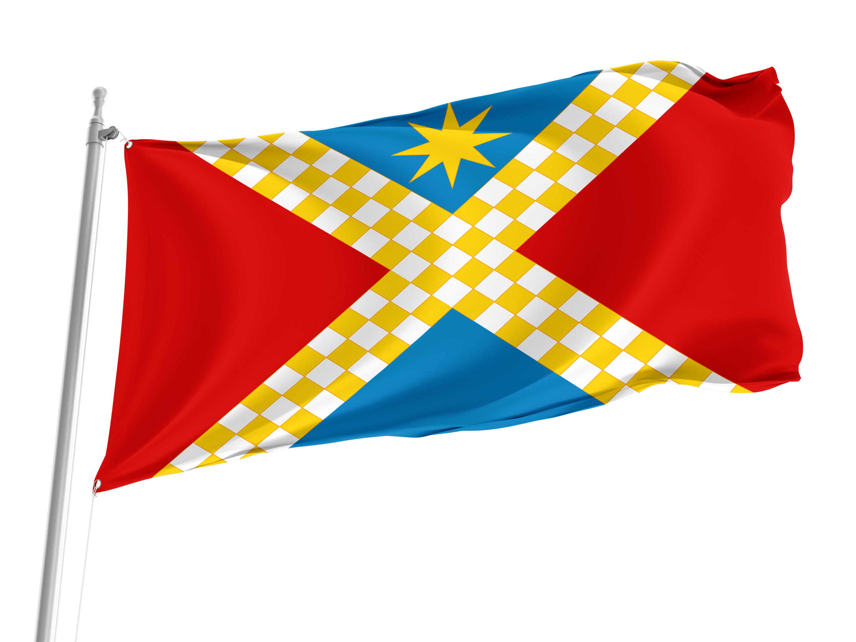 Sennoy District Flag for Indoor & Outdoor Use