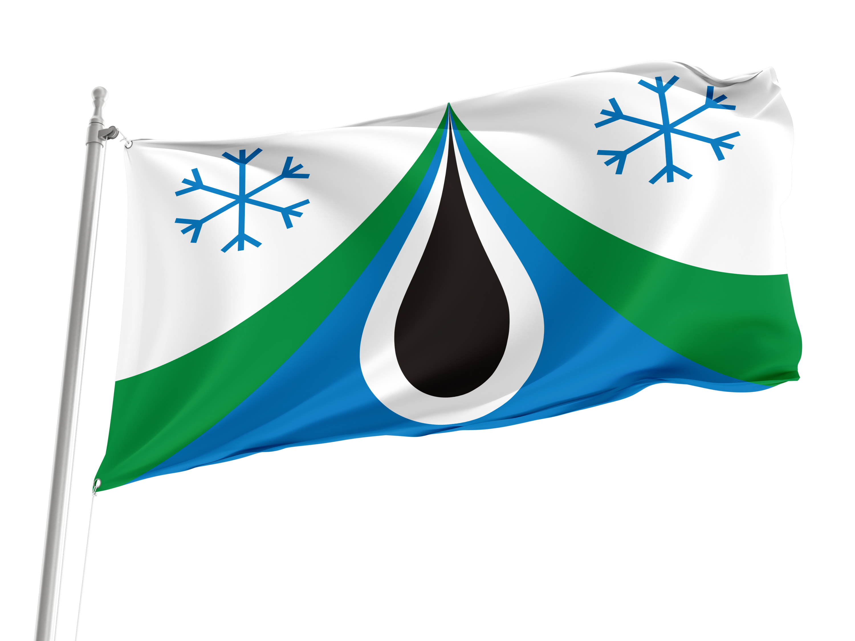 Severny District Flag for Indoor & Outdoor Use