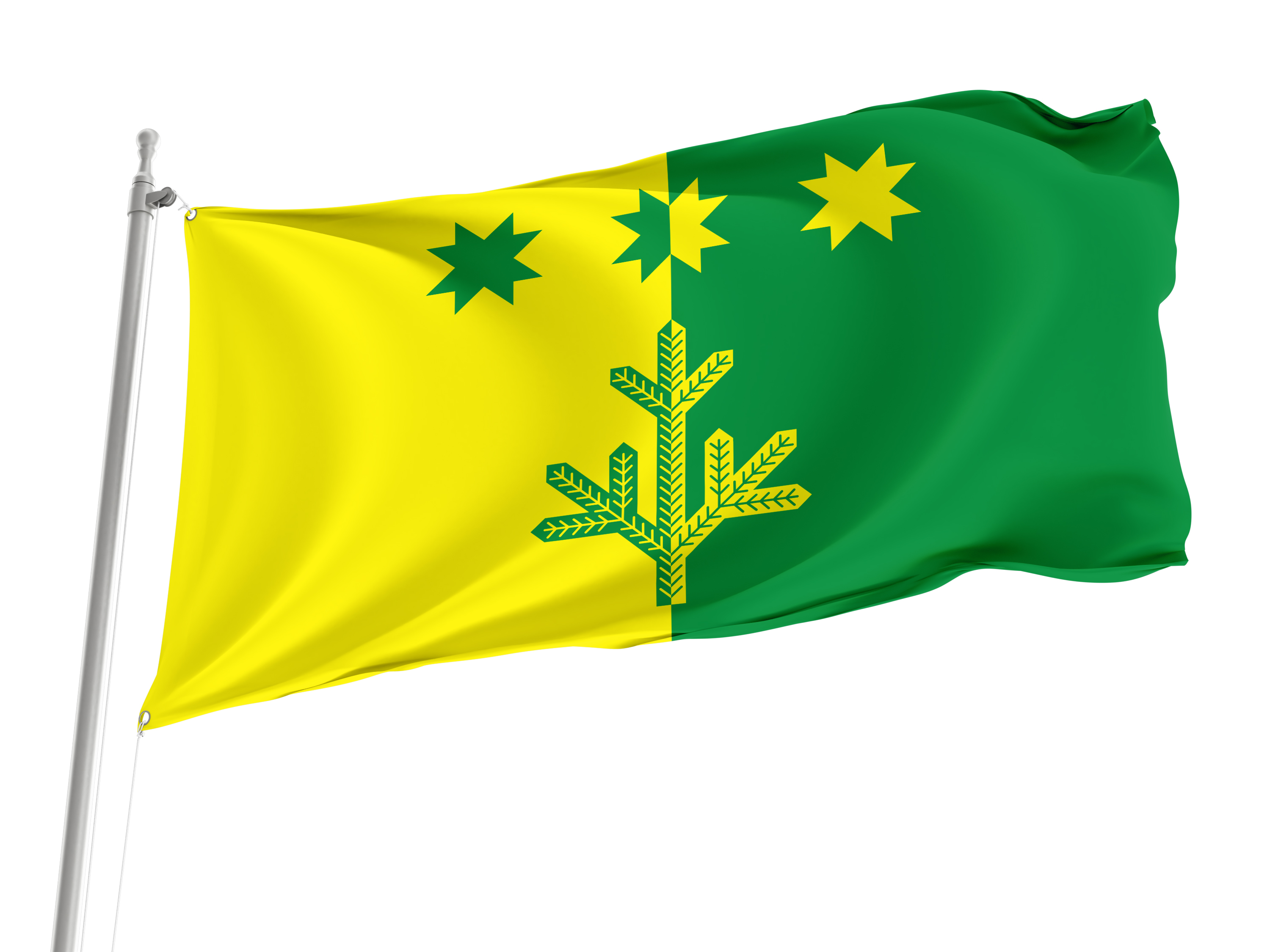 Shemurshinsky District Flag for Indoor & Outdoor Use