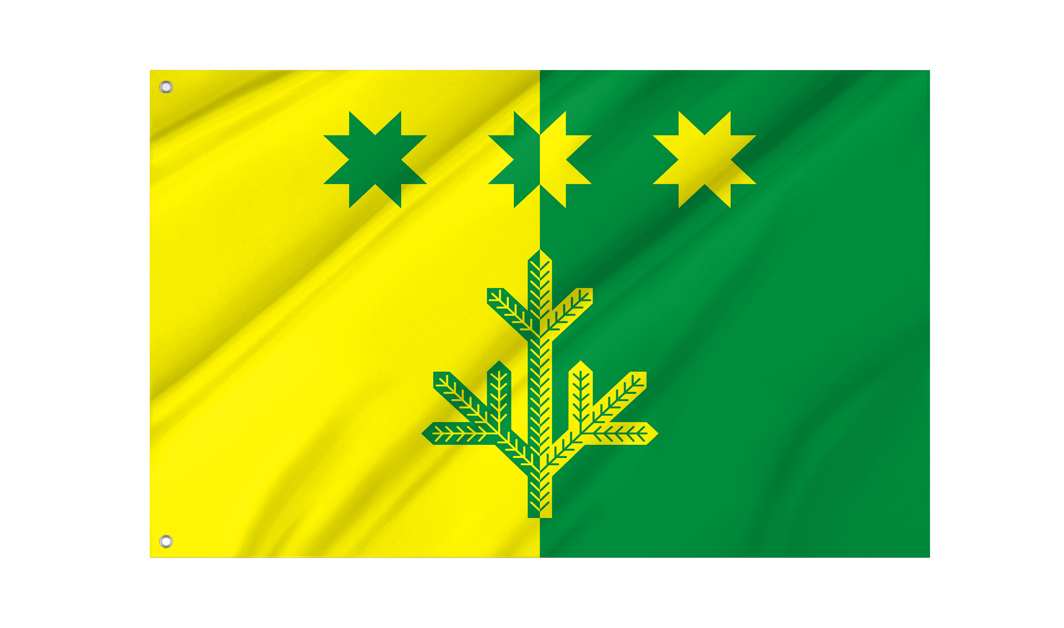 Shemurshinsky District Flag for Indoor & Outdoor Use