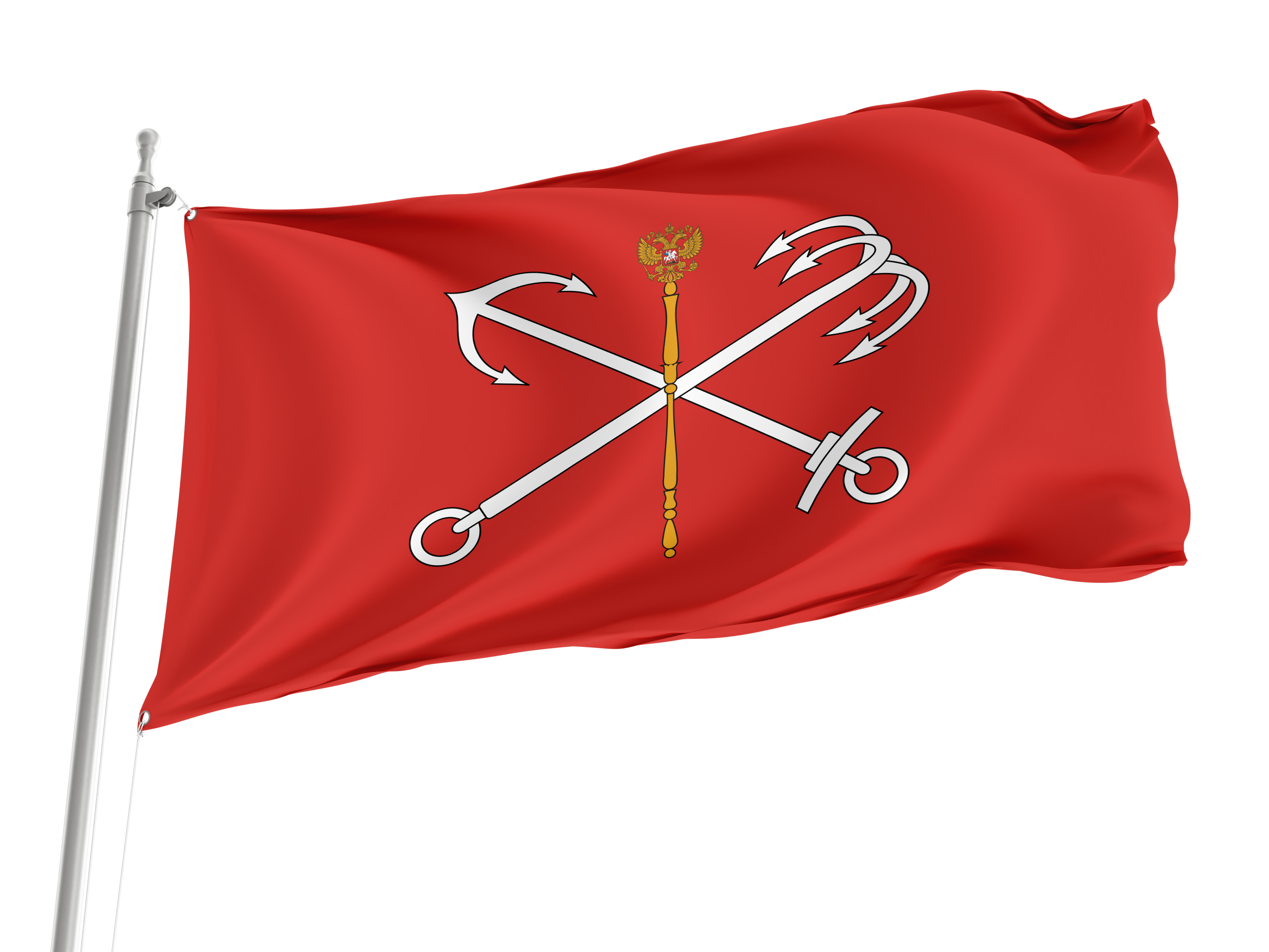 St. Petersburg 1992-2003 Flag for Indoor & Outdoor Use