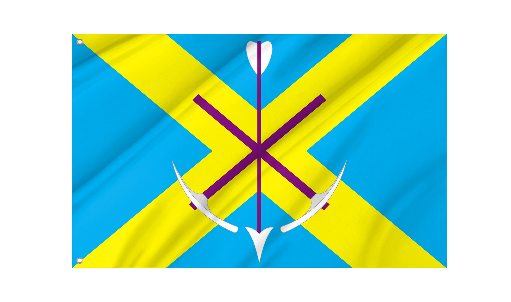 Strelitca Flag for Indoor & Outdoor Use