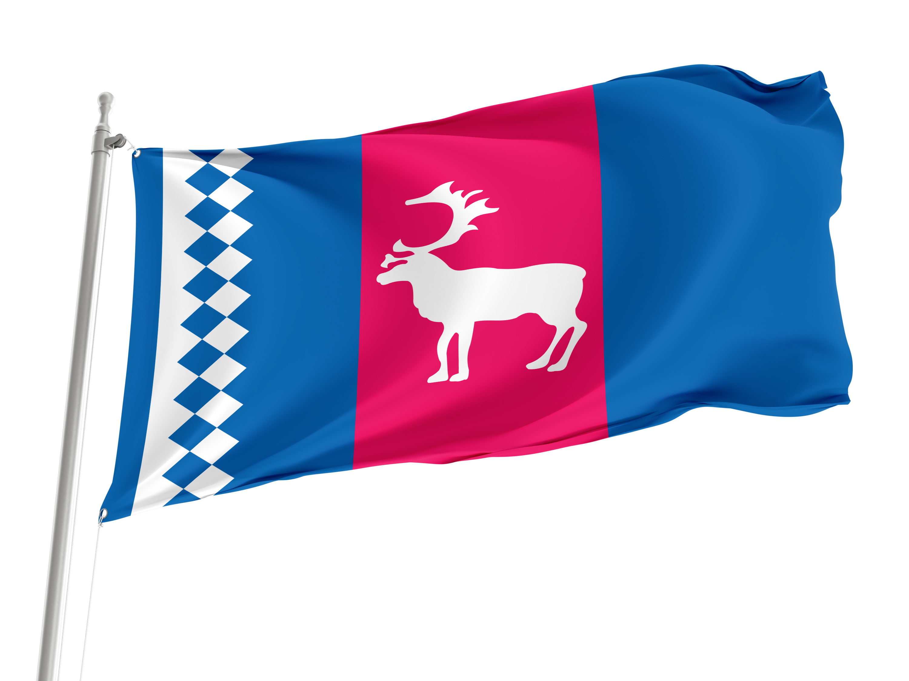 Tazovsky District Flag for Indoor & Outdoor Use