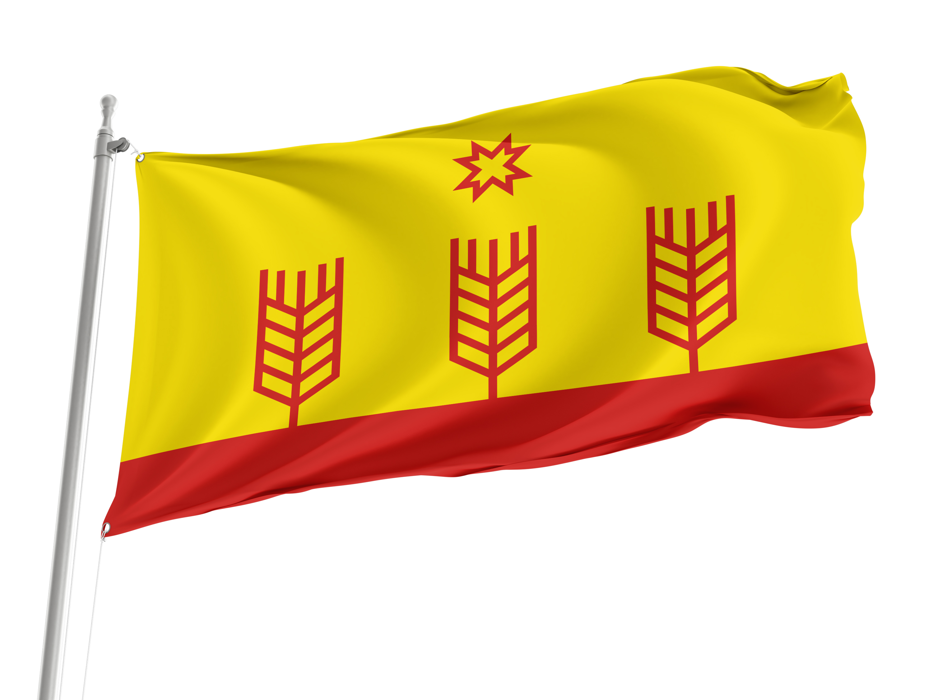 Tegeshevskoe Flag for Indoor & Outdoor Use