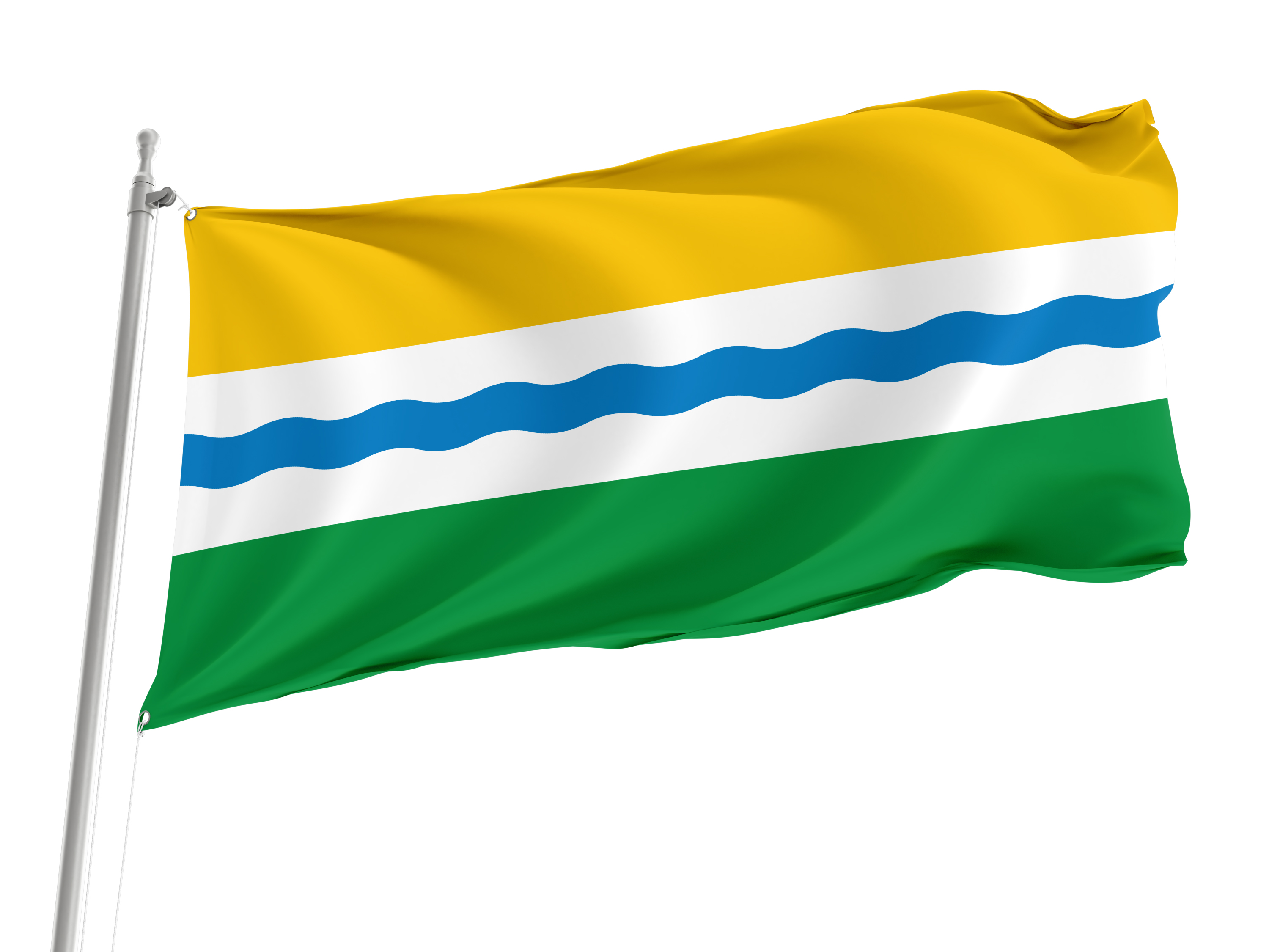 Tevrizsky District Flag for Indoor & Outdoor Use