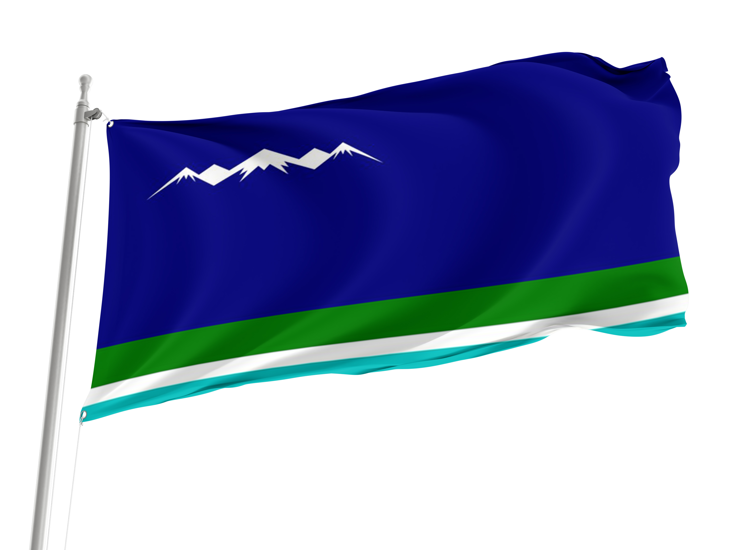 Tomponsky District Flag for Indoor & Outdoor Use