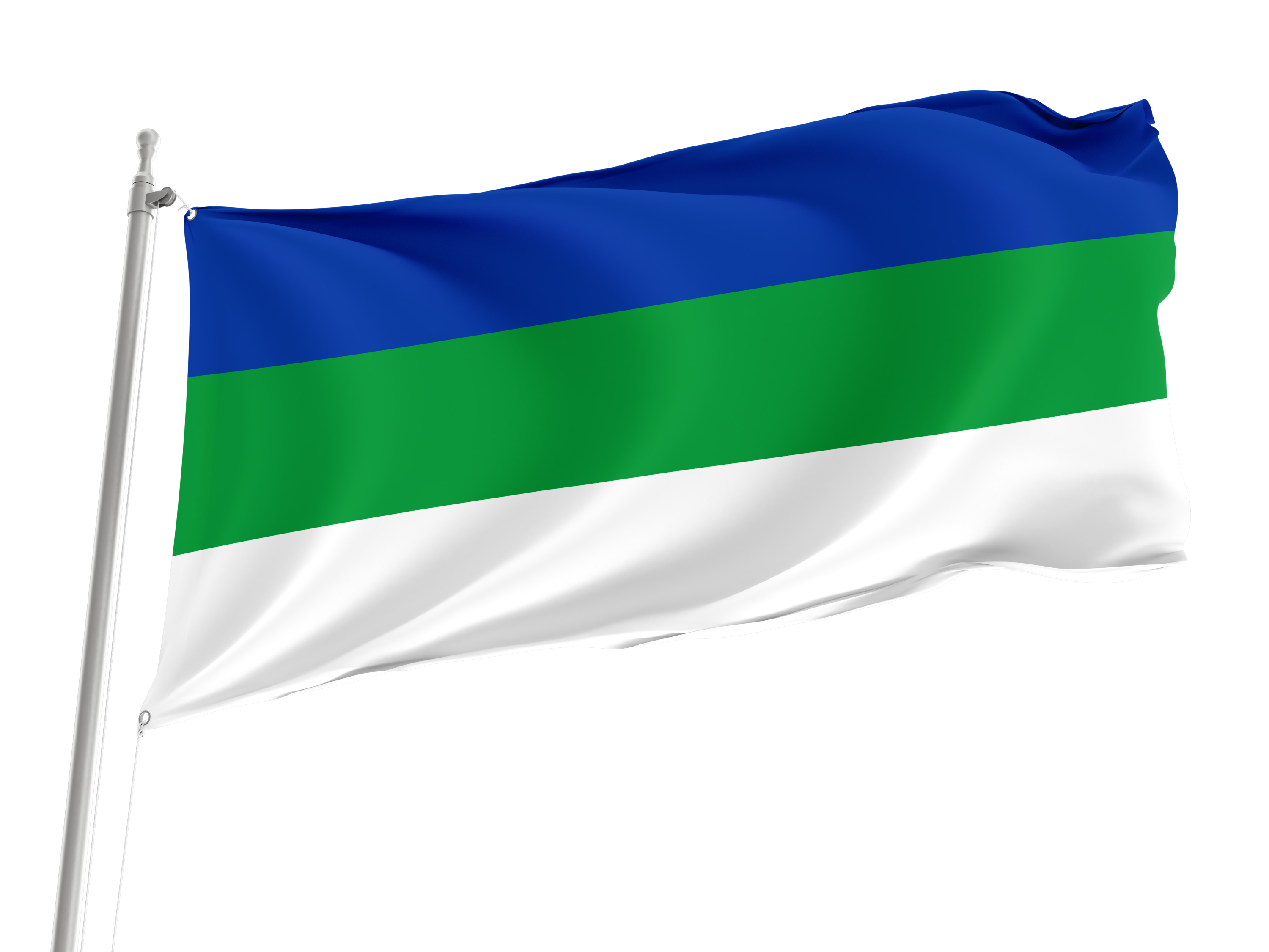 Komi Republic 1991-1997 Flag for Indoor & Outdoor Use