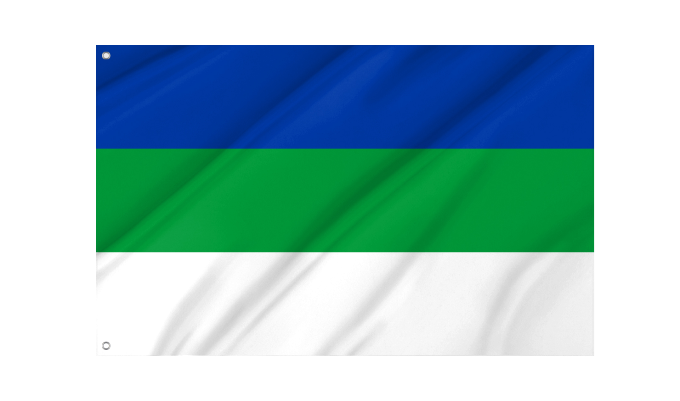 Komi Republic 1991-1997 Flag for Indoor & Outdoor Use