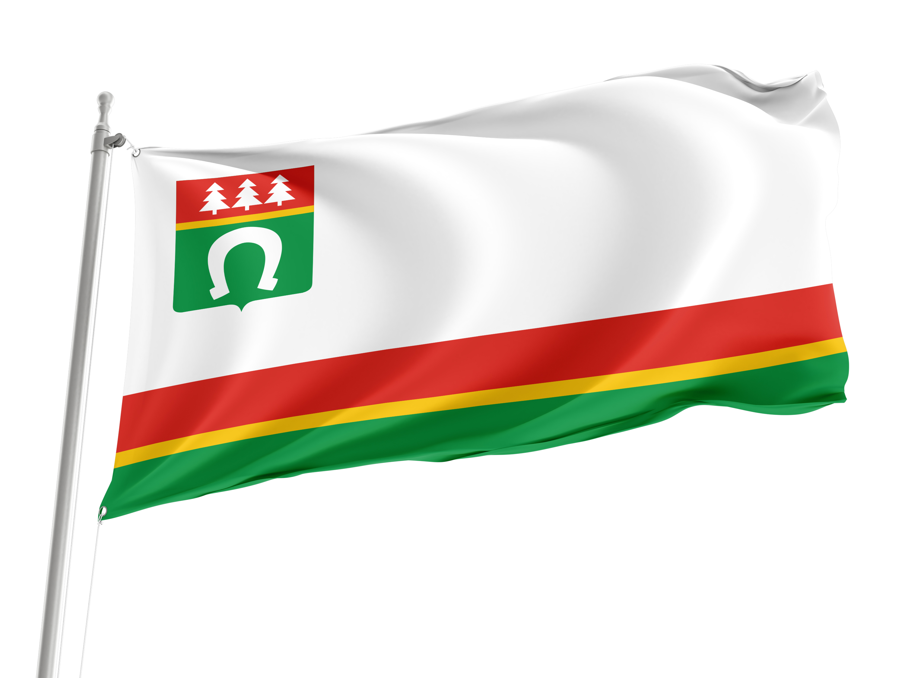 Tosnensky District Flag for Indoor & Outdoor Use
