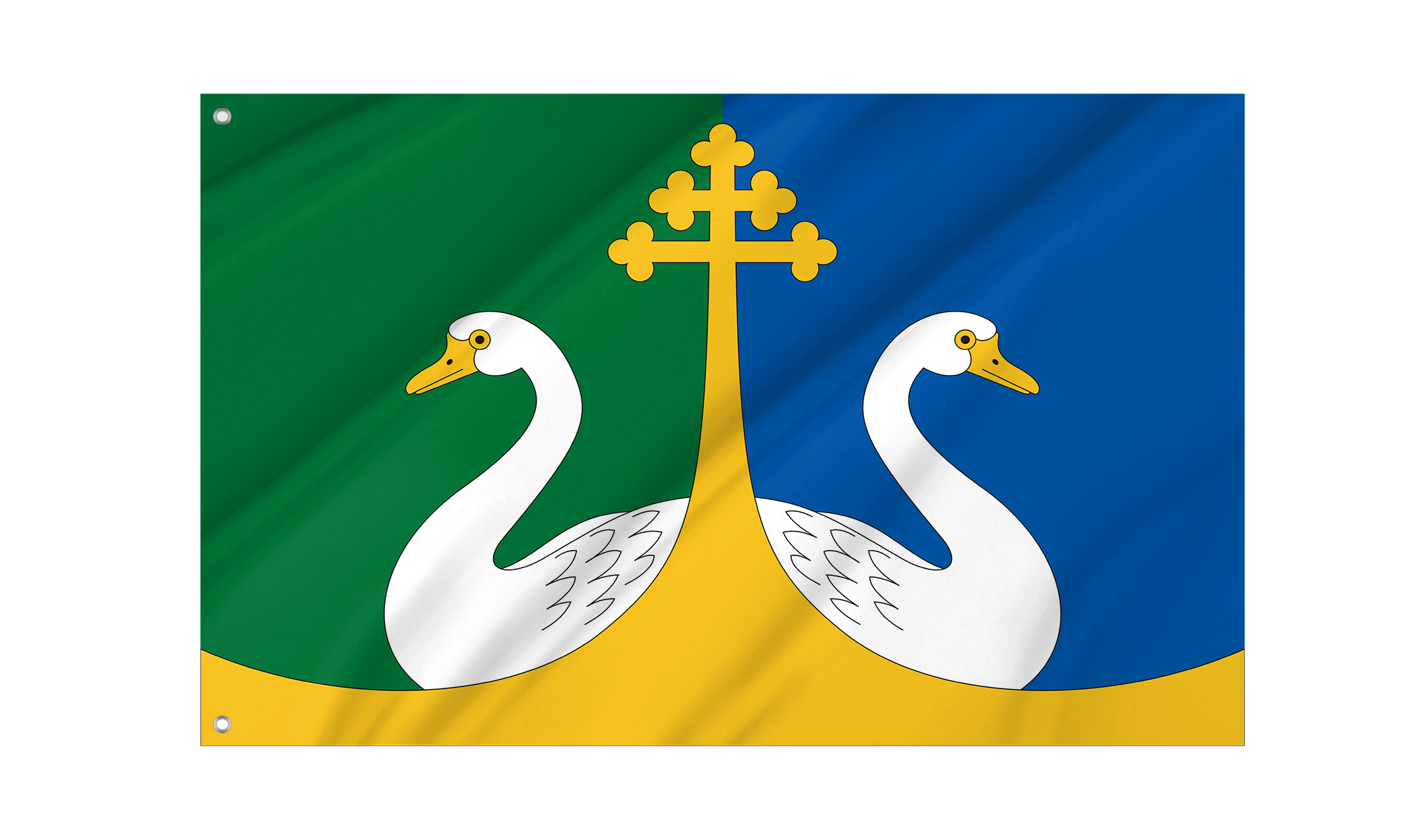 Tyukovskoe Flag for Indoor & Outdoor Use