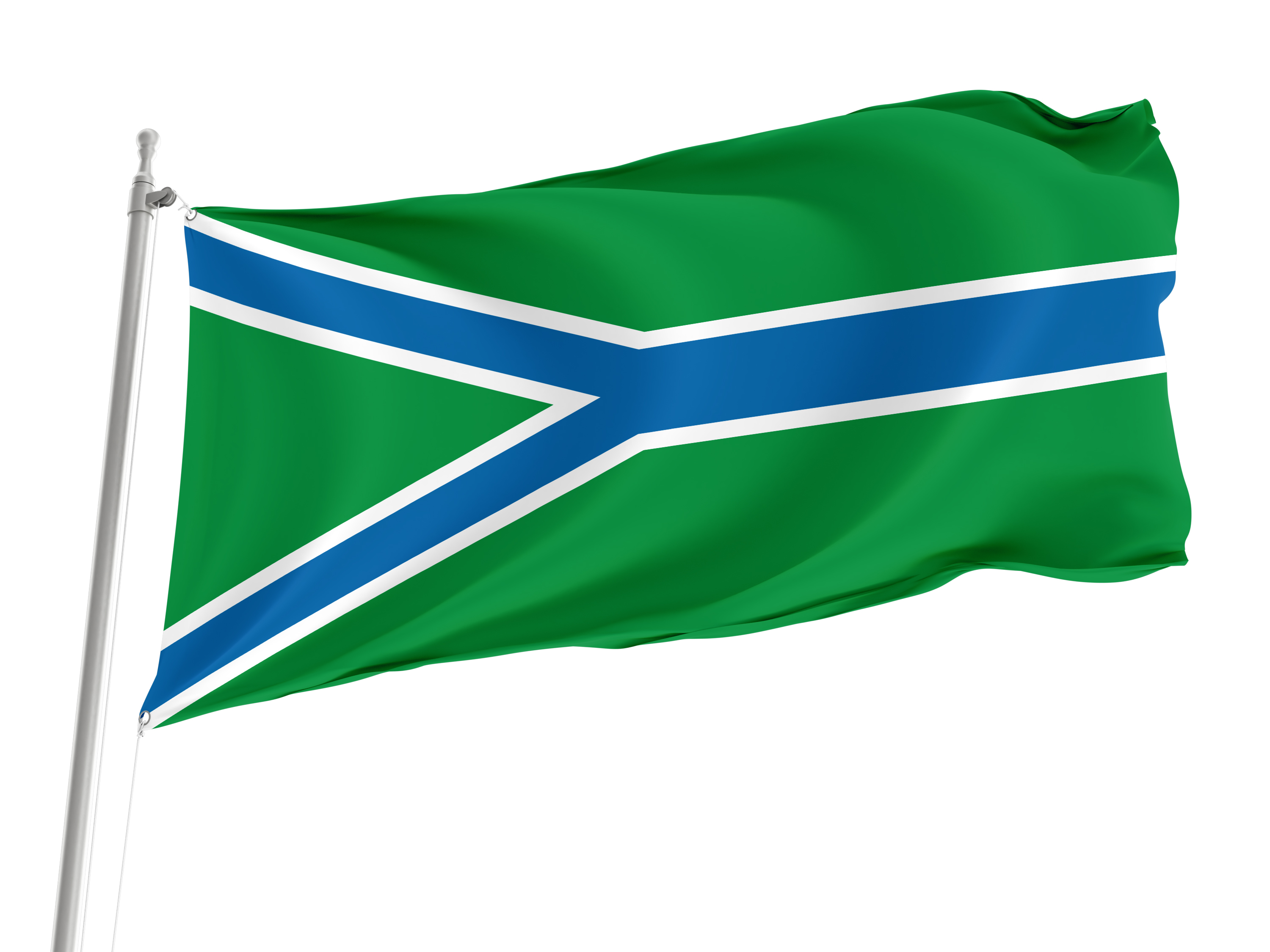 Ust-Tarksky District Flag for Indoor & Outdoor Use