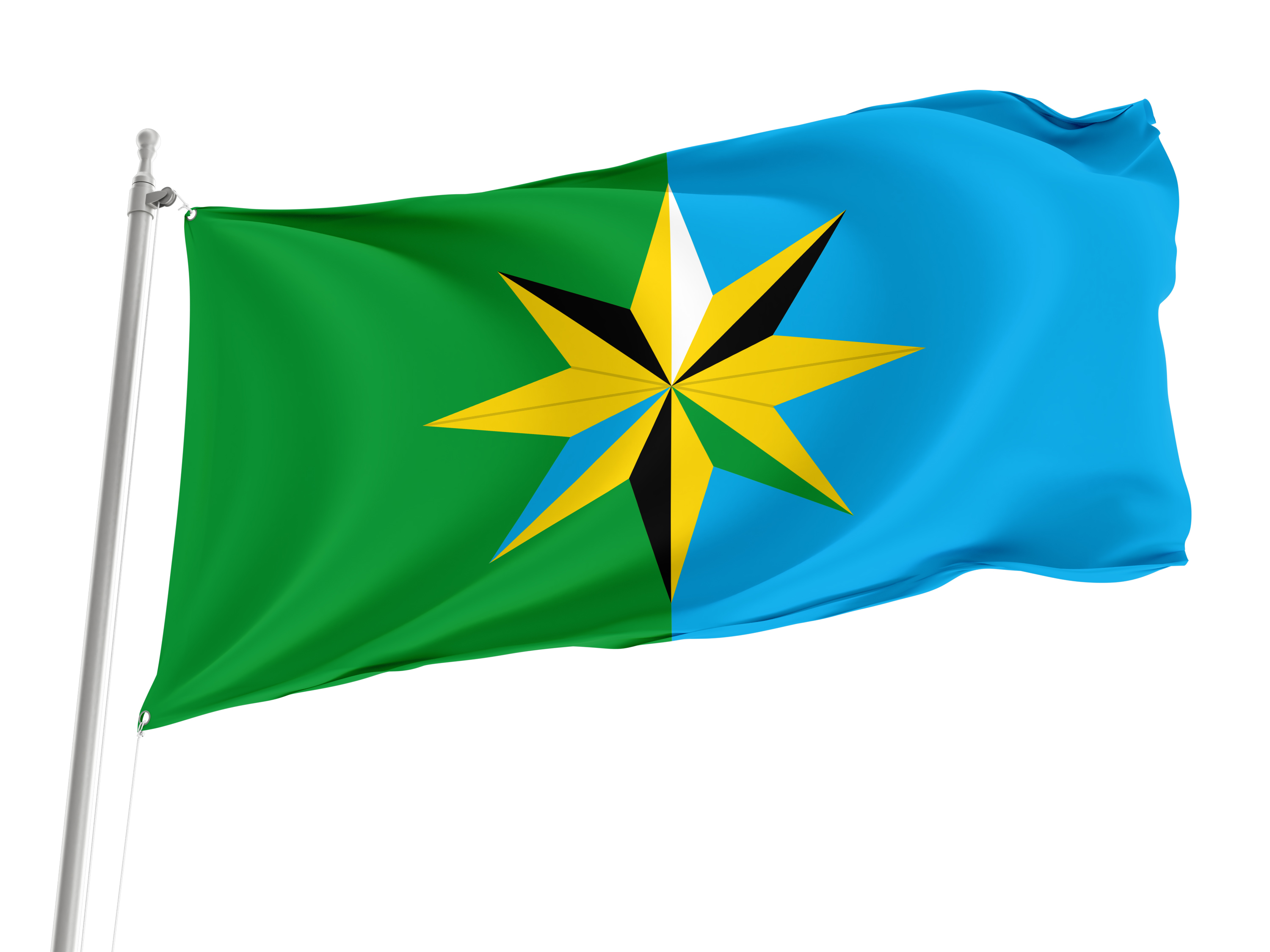 Verkhnekhavsky District Flag for Indoor & Outdoor Use