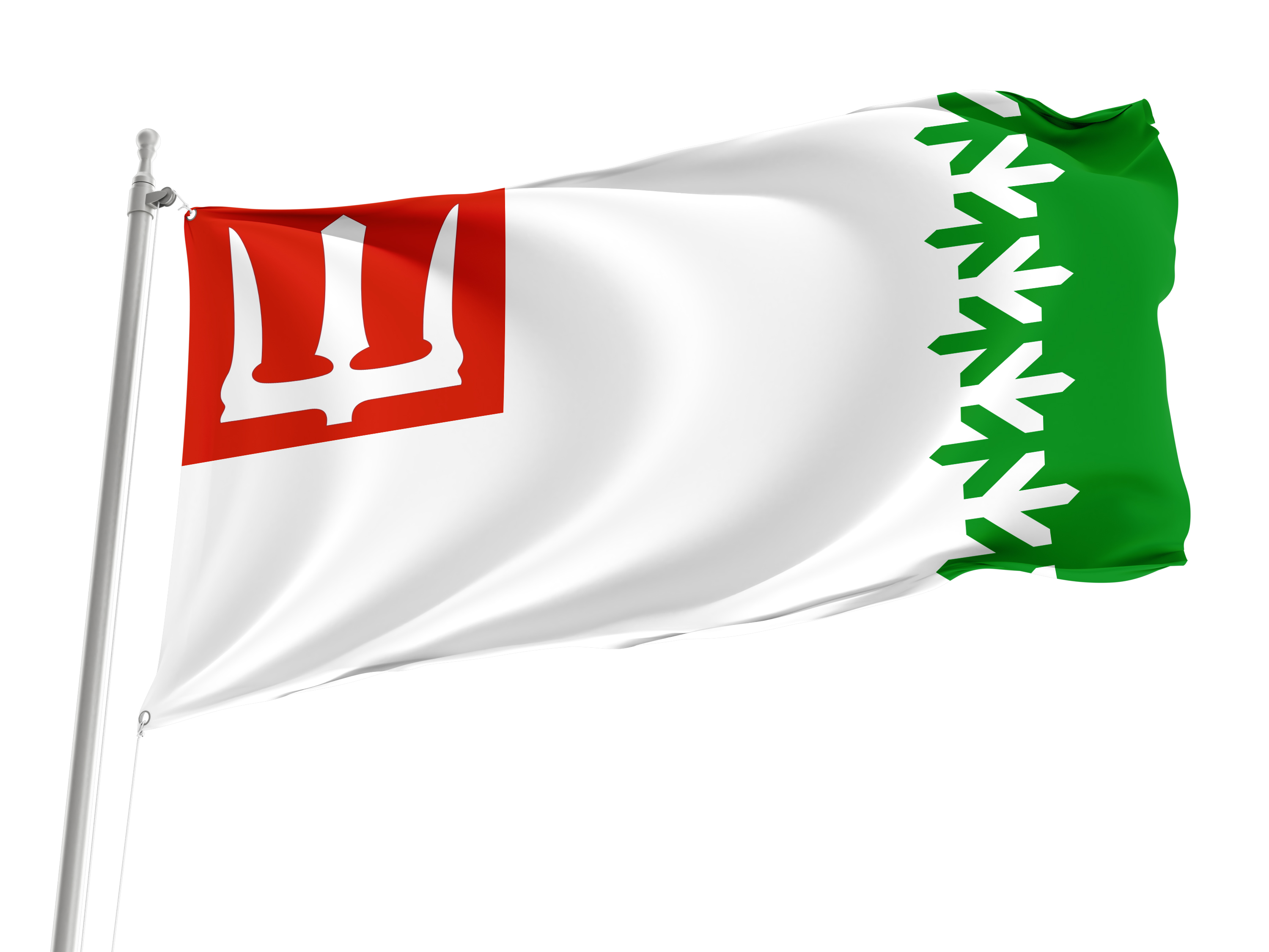 Volkhovsky District Flag for Indoor & Outdoor Use