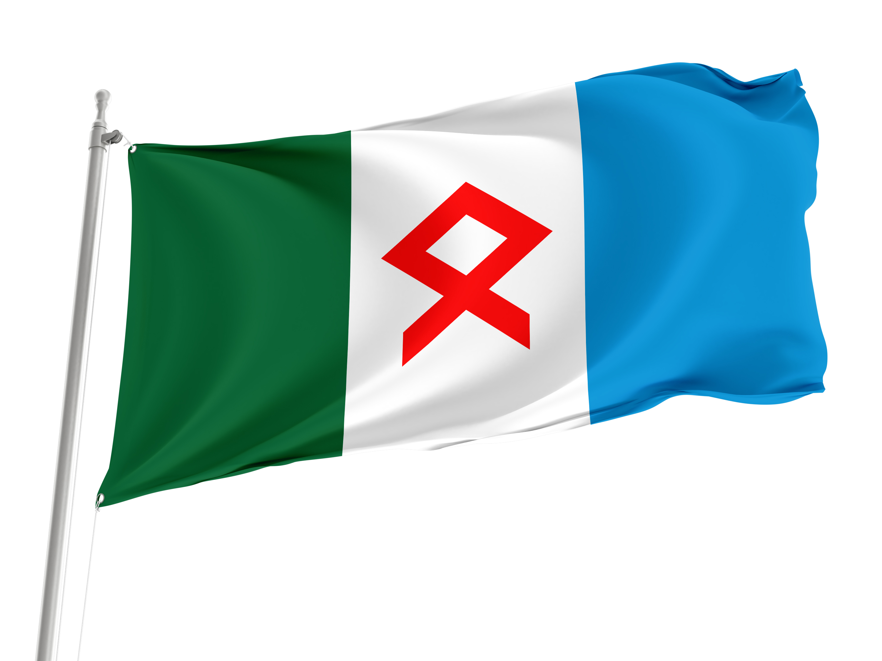 Yakshur Bodya Flag for Indoor & Outdoor Use