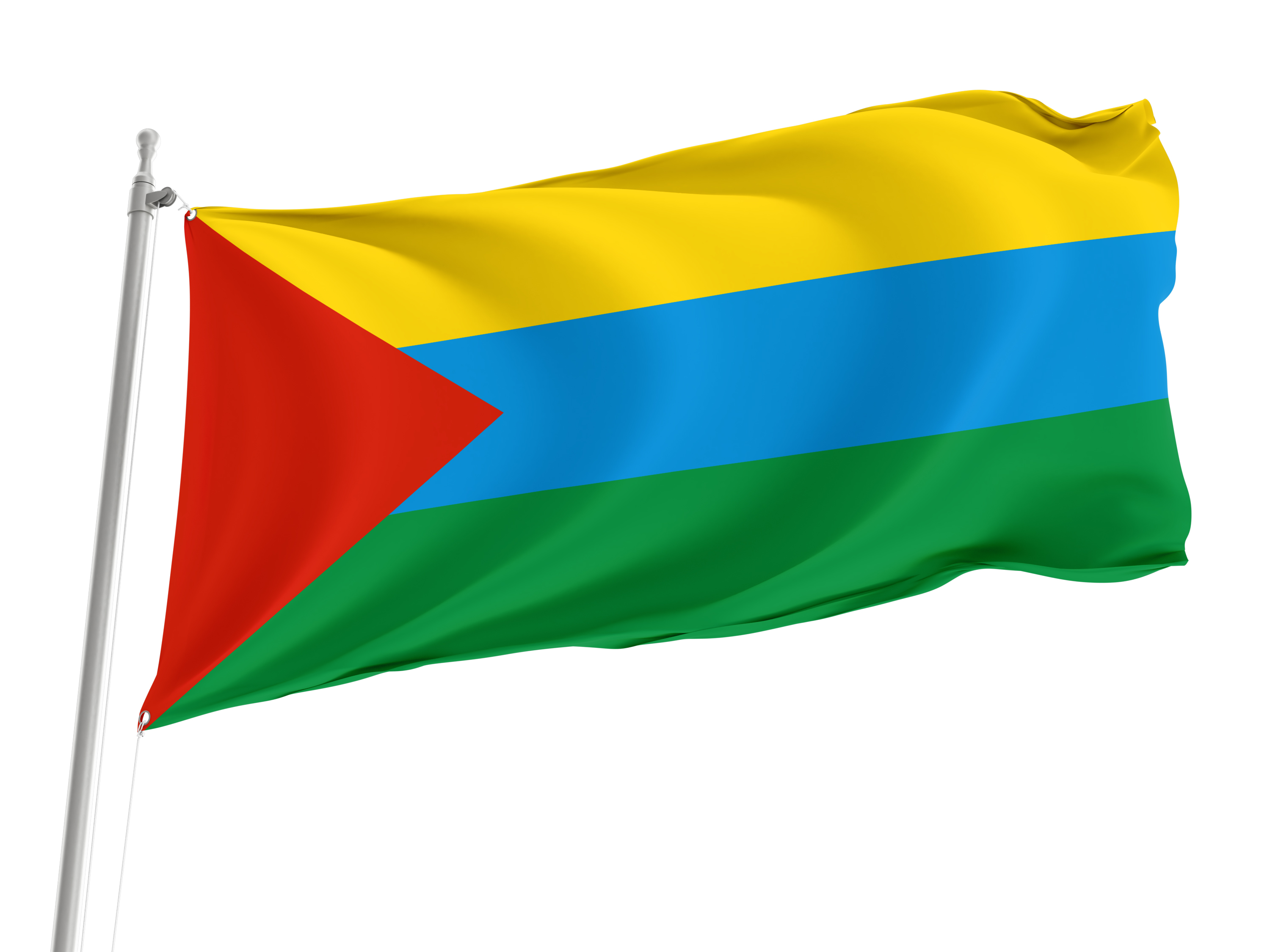 Yarkovsky District 2005-2010 Flag for Indoor & Outdoor Use