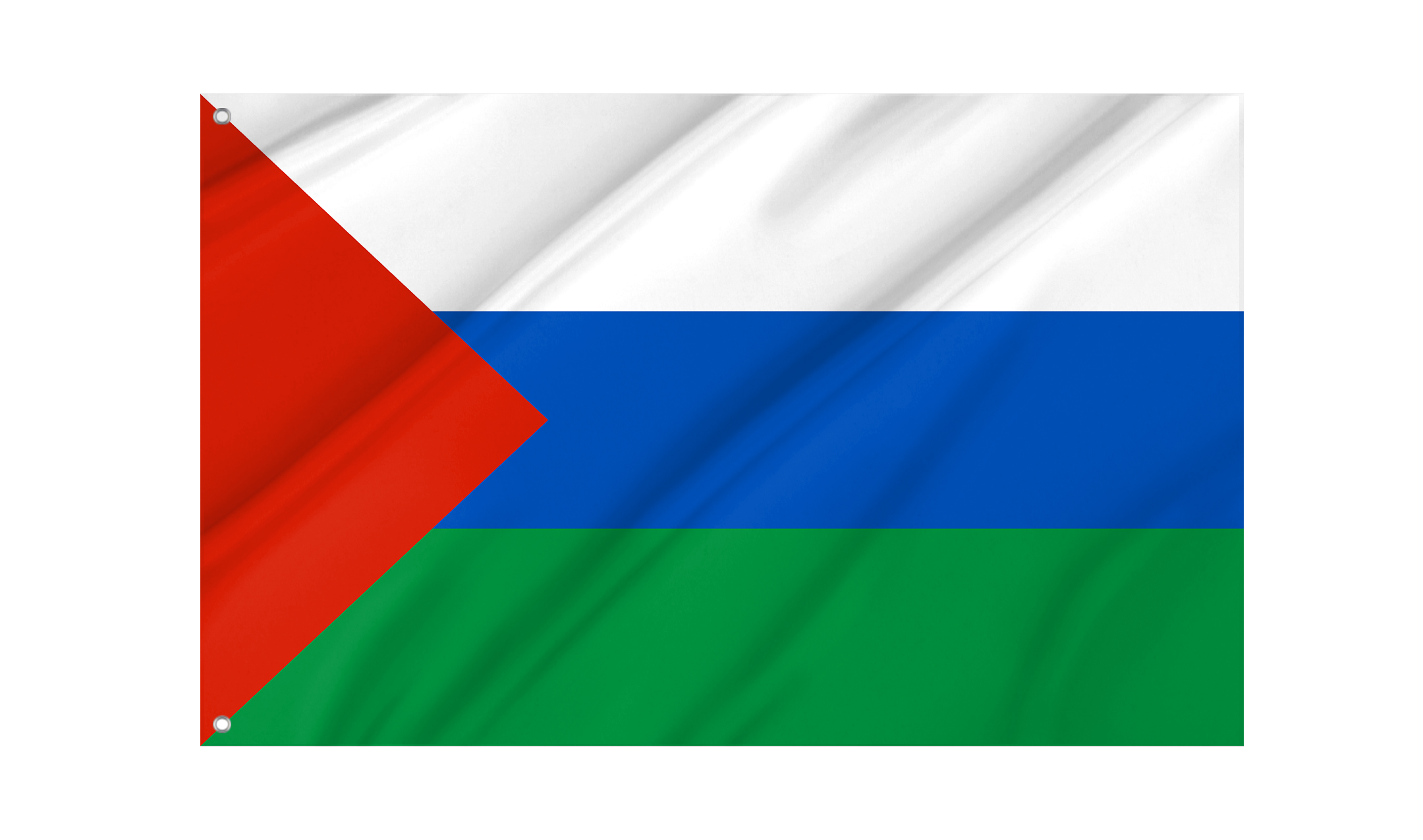 Yurginsky District 2002-2004 Flag for Indoor & Outdoor Use