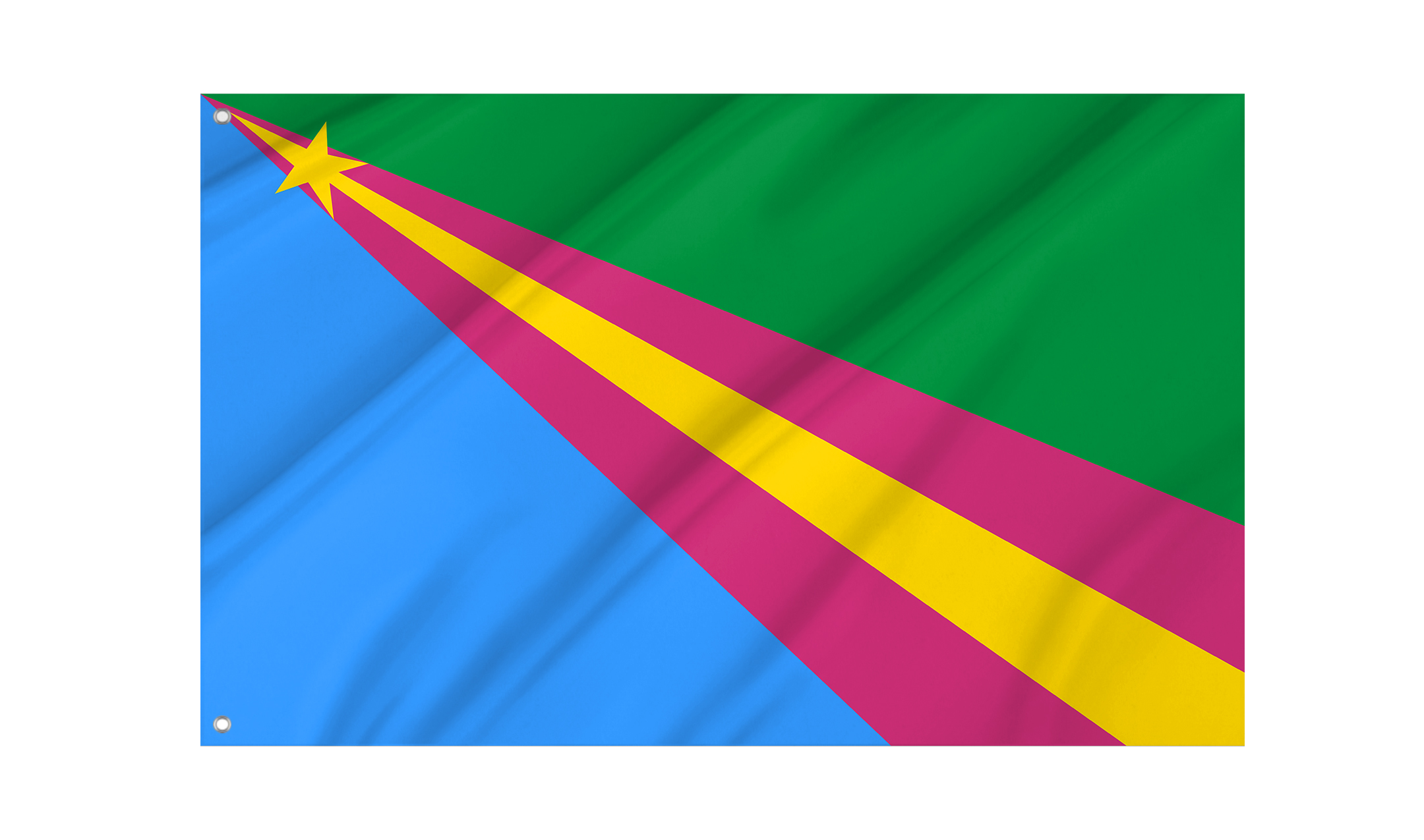 Zavolzhsk District Flag for Indoor & Outdoor Use
