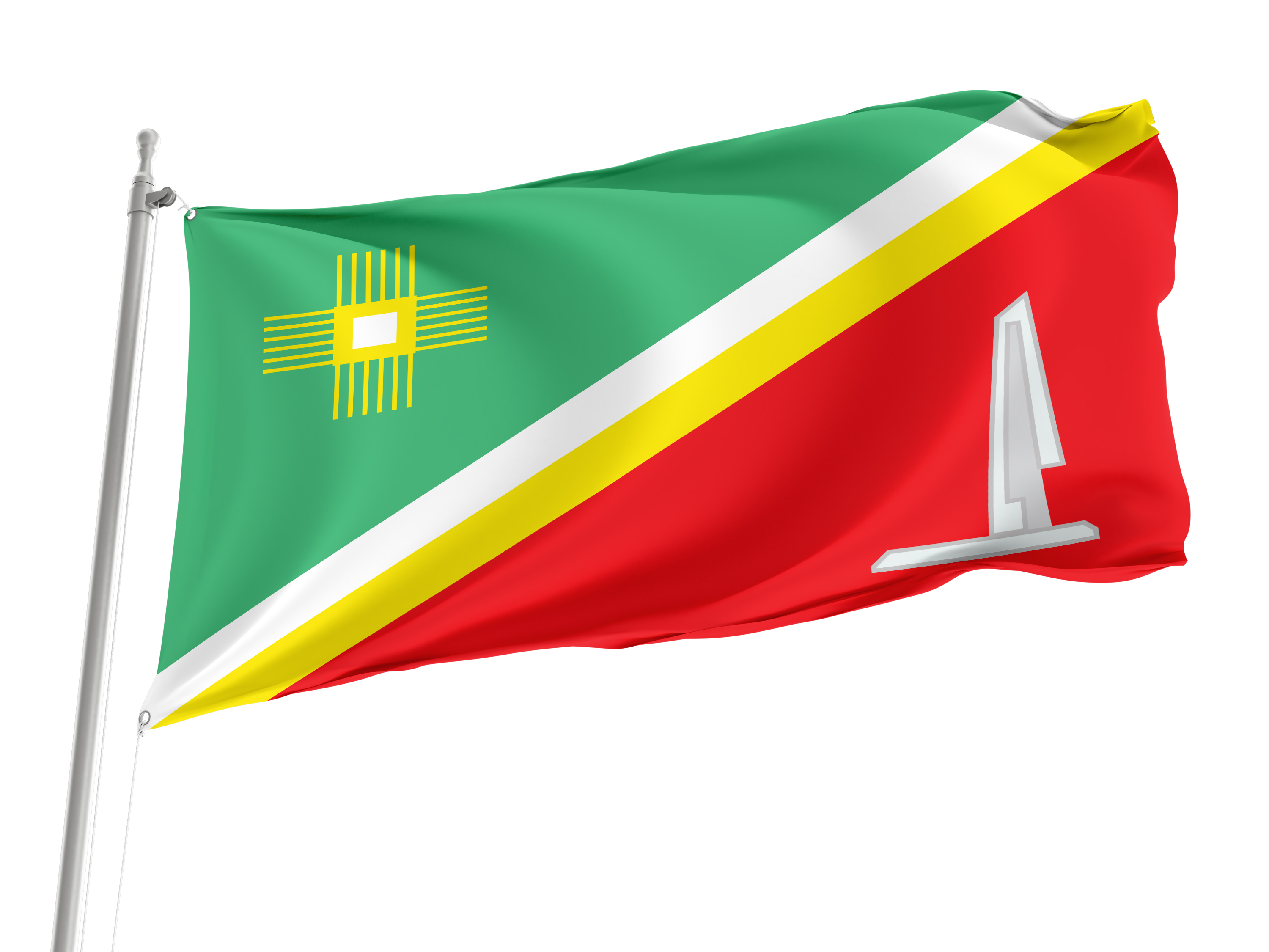 Zelenograd Flag for Indoor & Outdoor Use