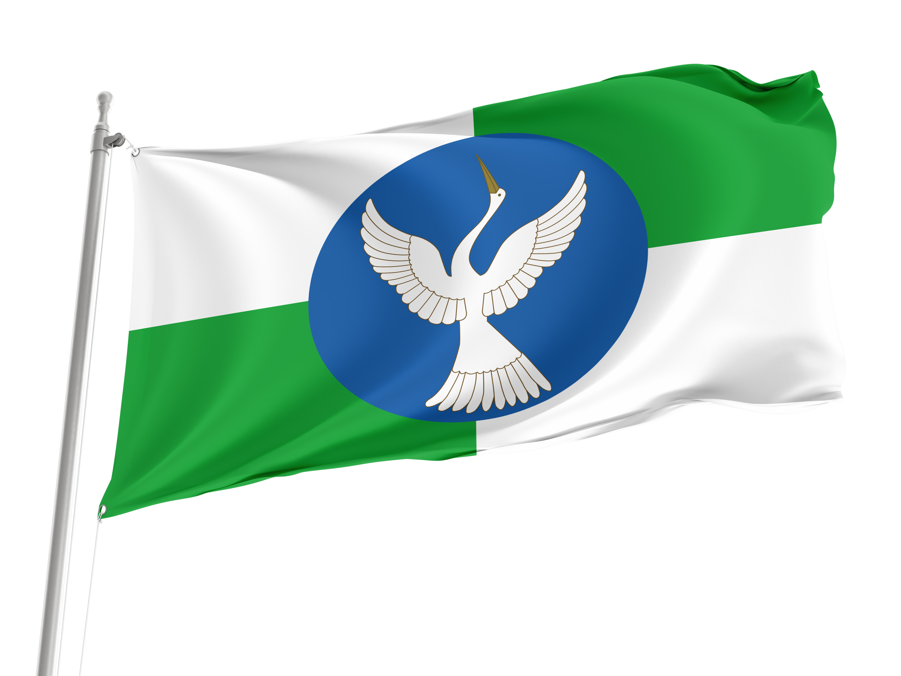 Zianchurinsky District Flag for Indoor & Outdoor Use