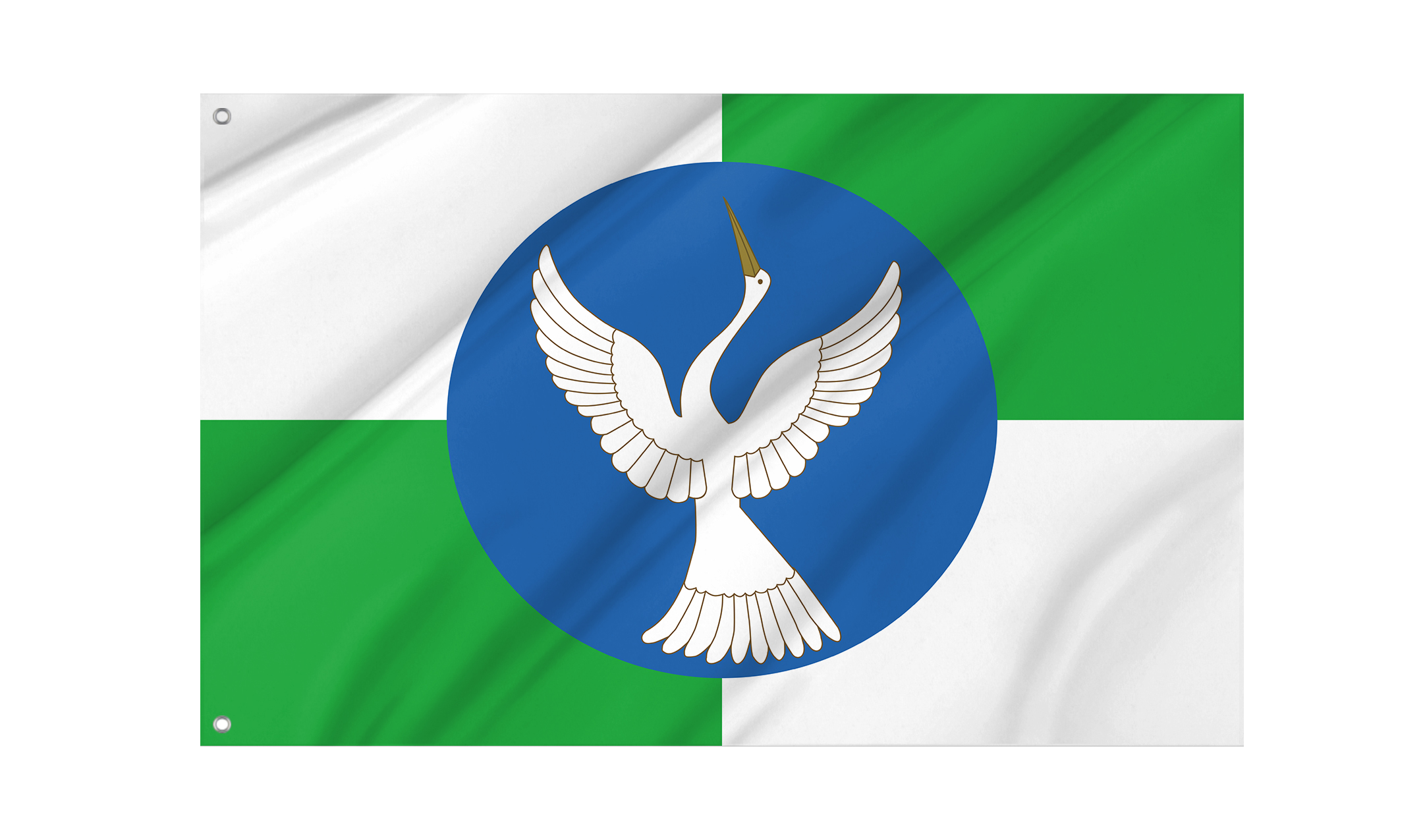 Zianchurinsky District Flag for Indoor & Outdoor Use