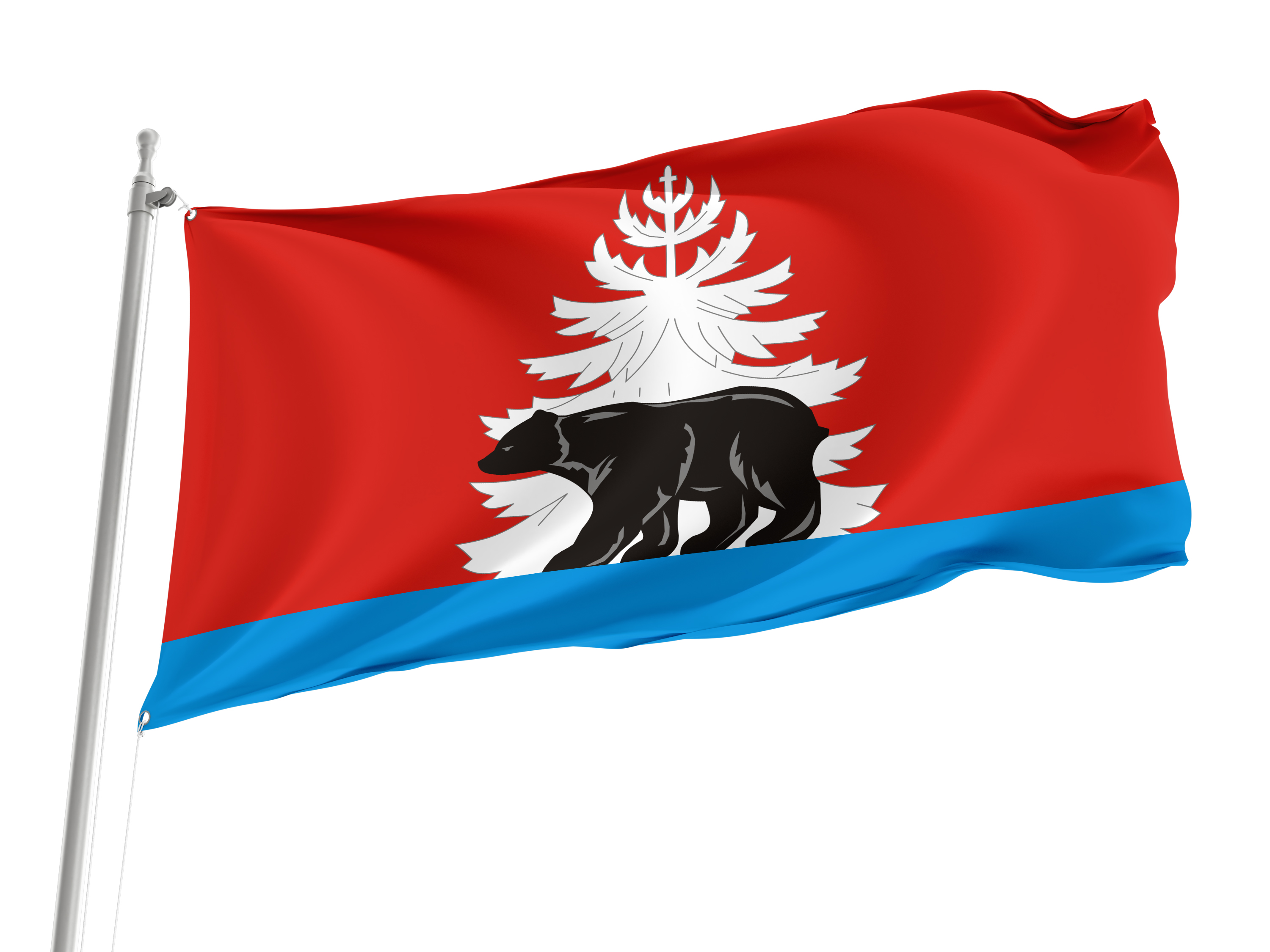 Ziminsky District Flag for Indoor & Outdoor Use