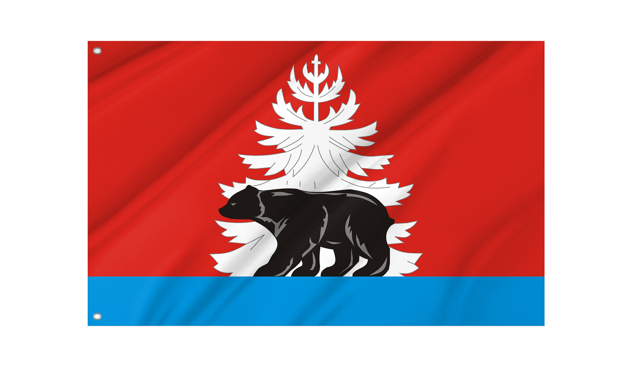 Ziminsky District Flag for Indoor & Outdoor Use