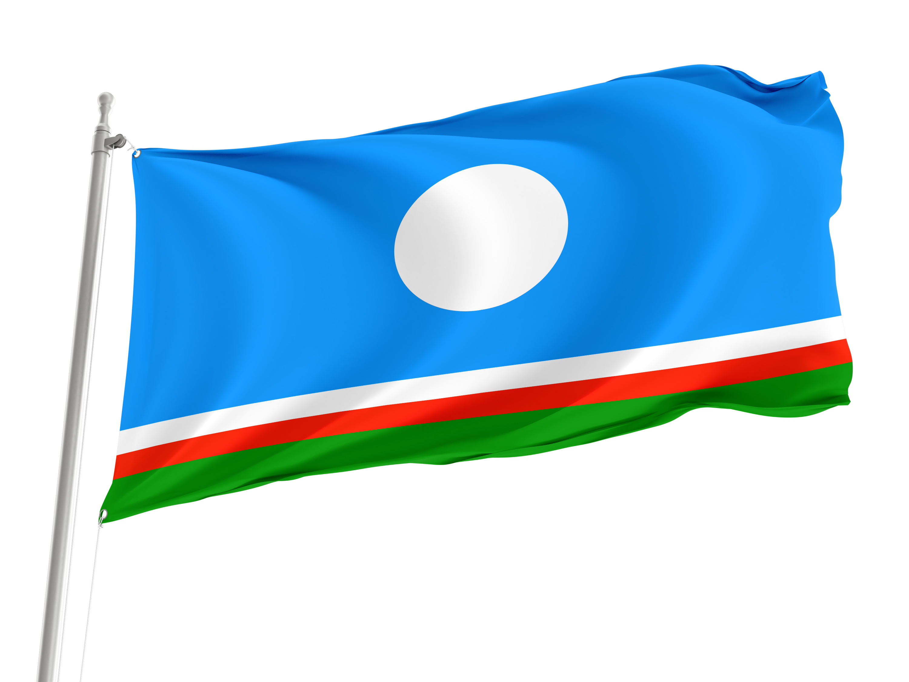 Sakha Flag for Indoor & Outdoor Use