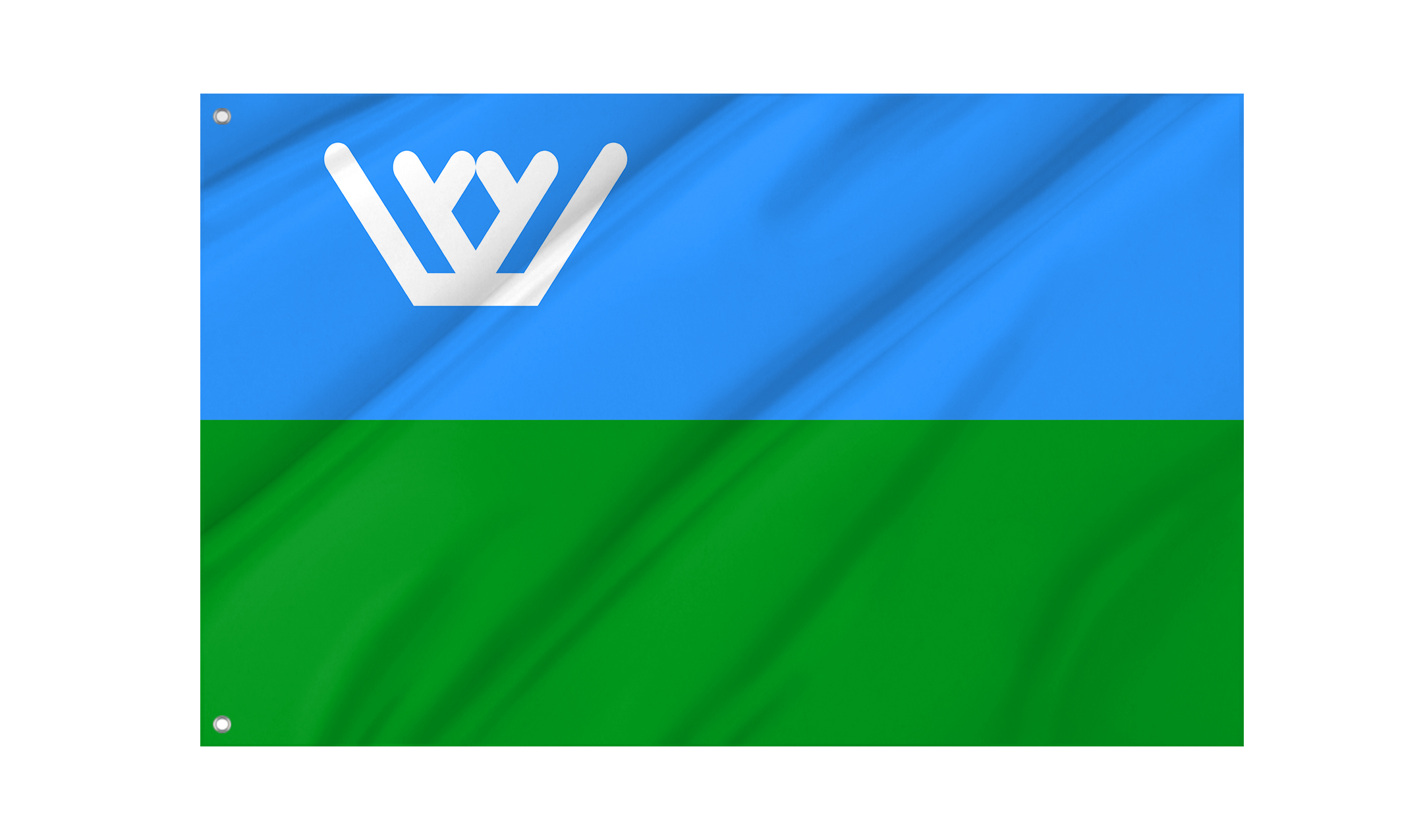 Yugra Flag for Indoor & Outdoor Use