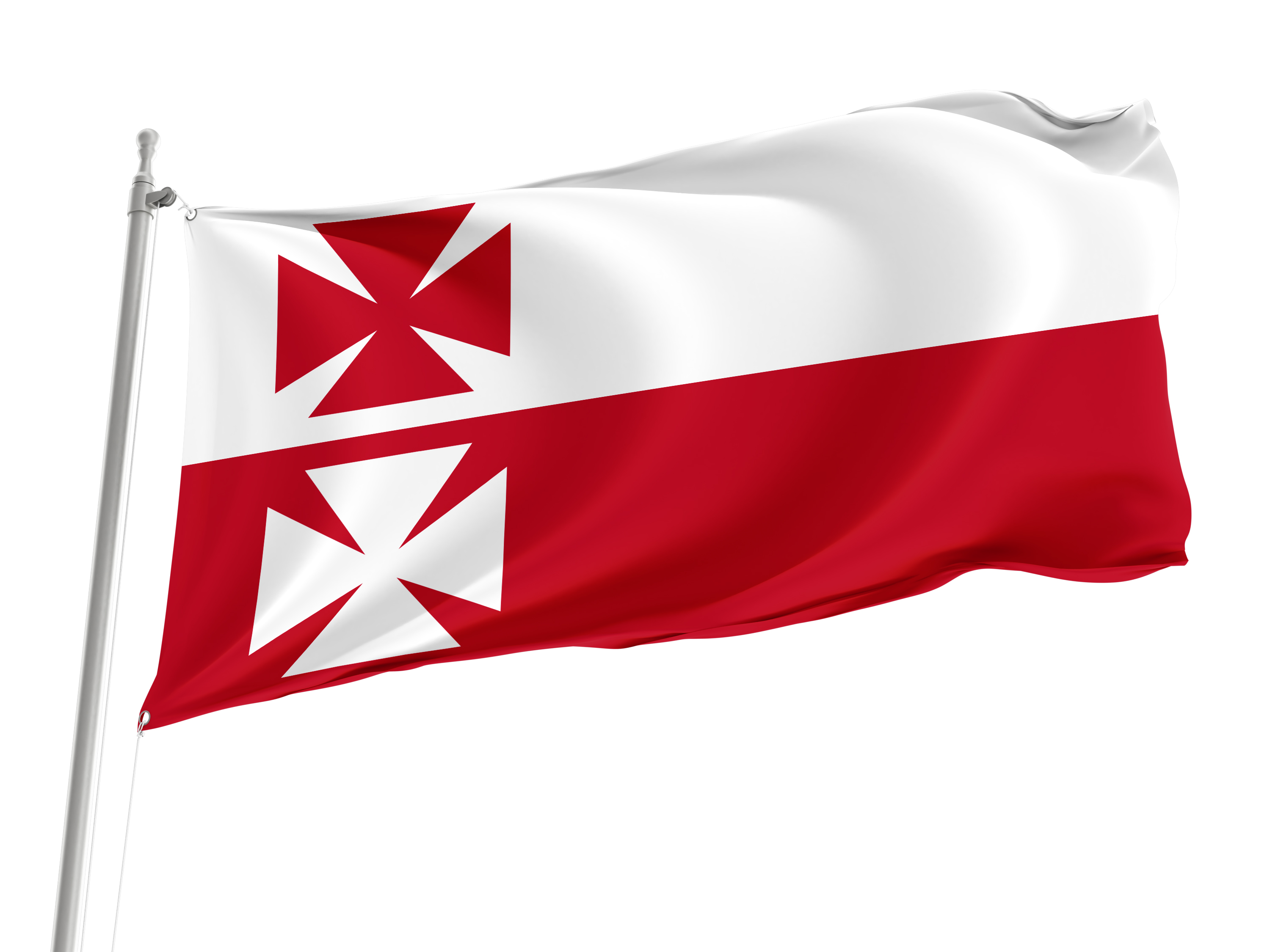 Elblag Flag for Indoor & Outdoor Use