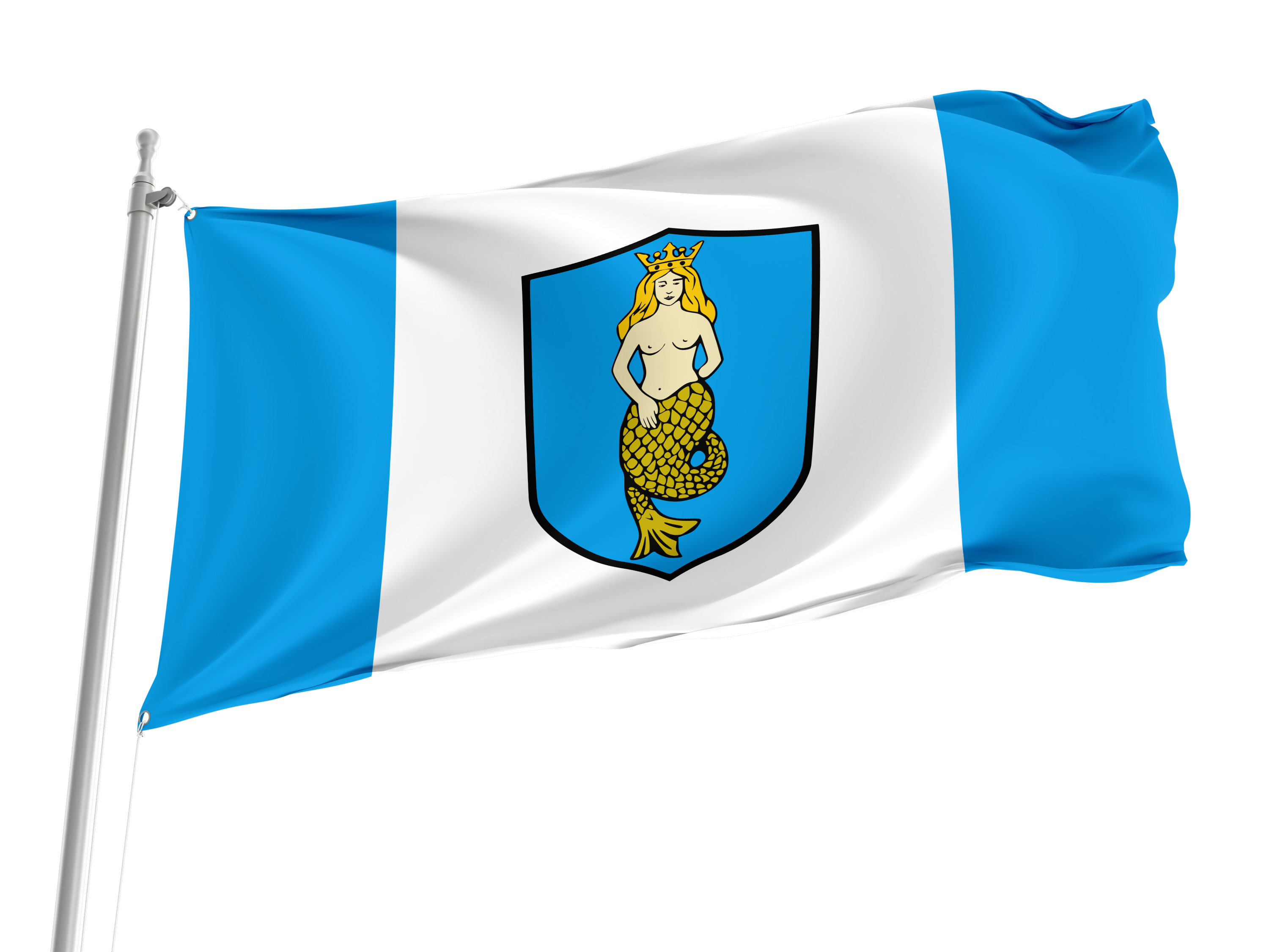 Bialobrzegi Flag for Indoor & Outdoor Use