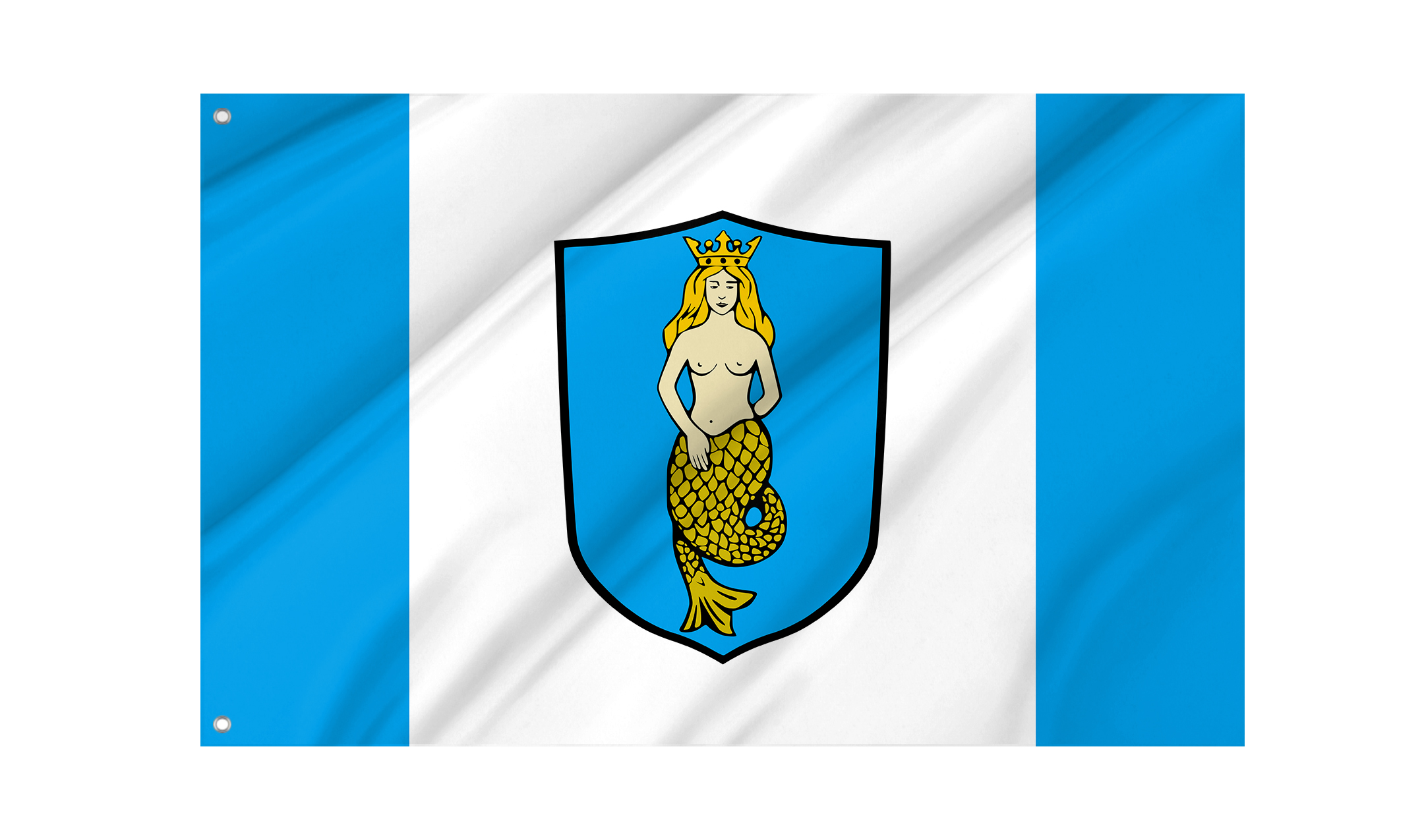 Bialobrzegi Flag for Indoor & Outdoor Use