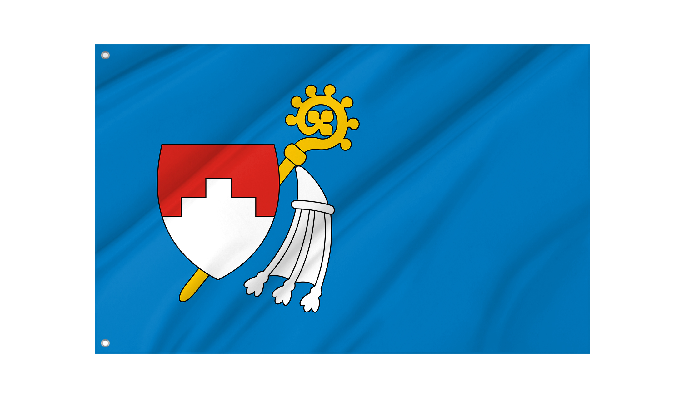 Bisztynek Flag for Indoor & Outdoor Use