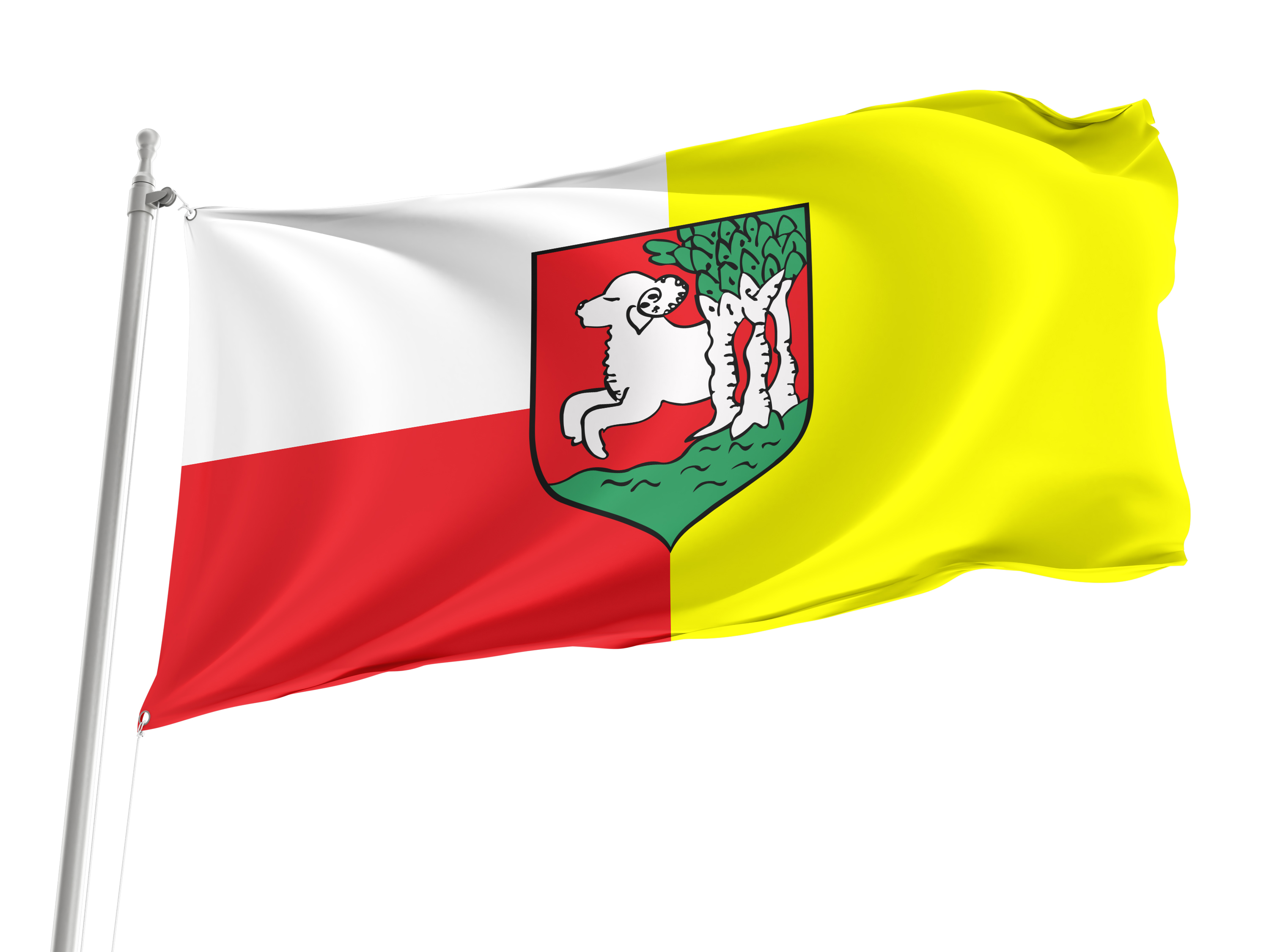 Bojanowo Flag for Indoor & Outdoor Use