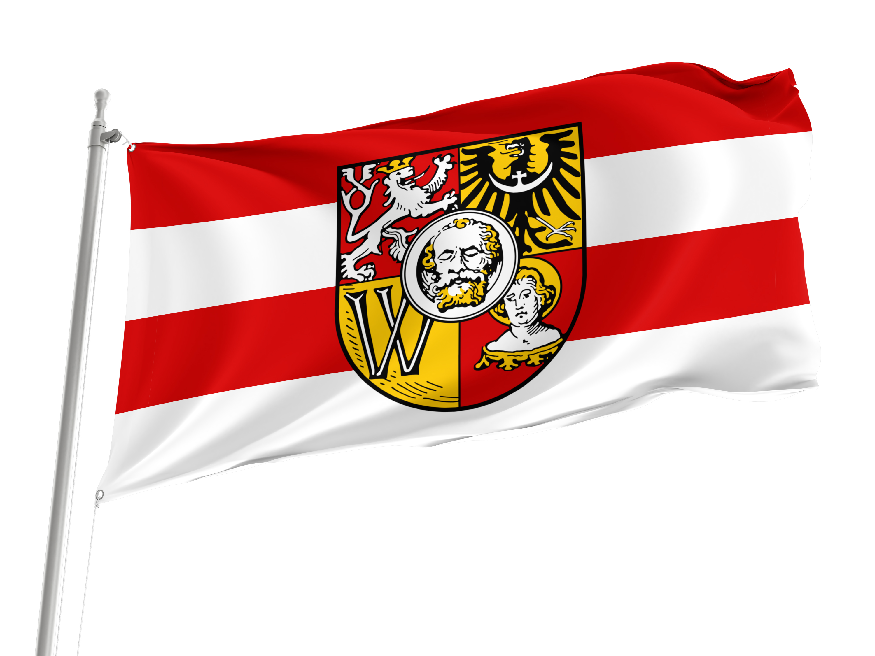 Breslau Flag for Indoor & Outdoor Use