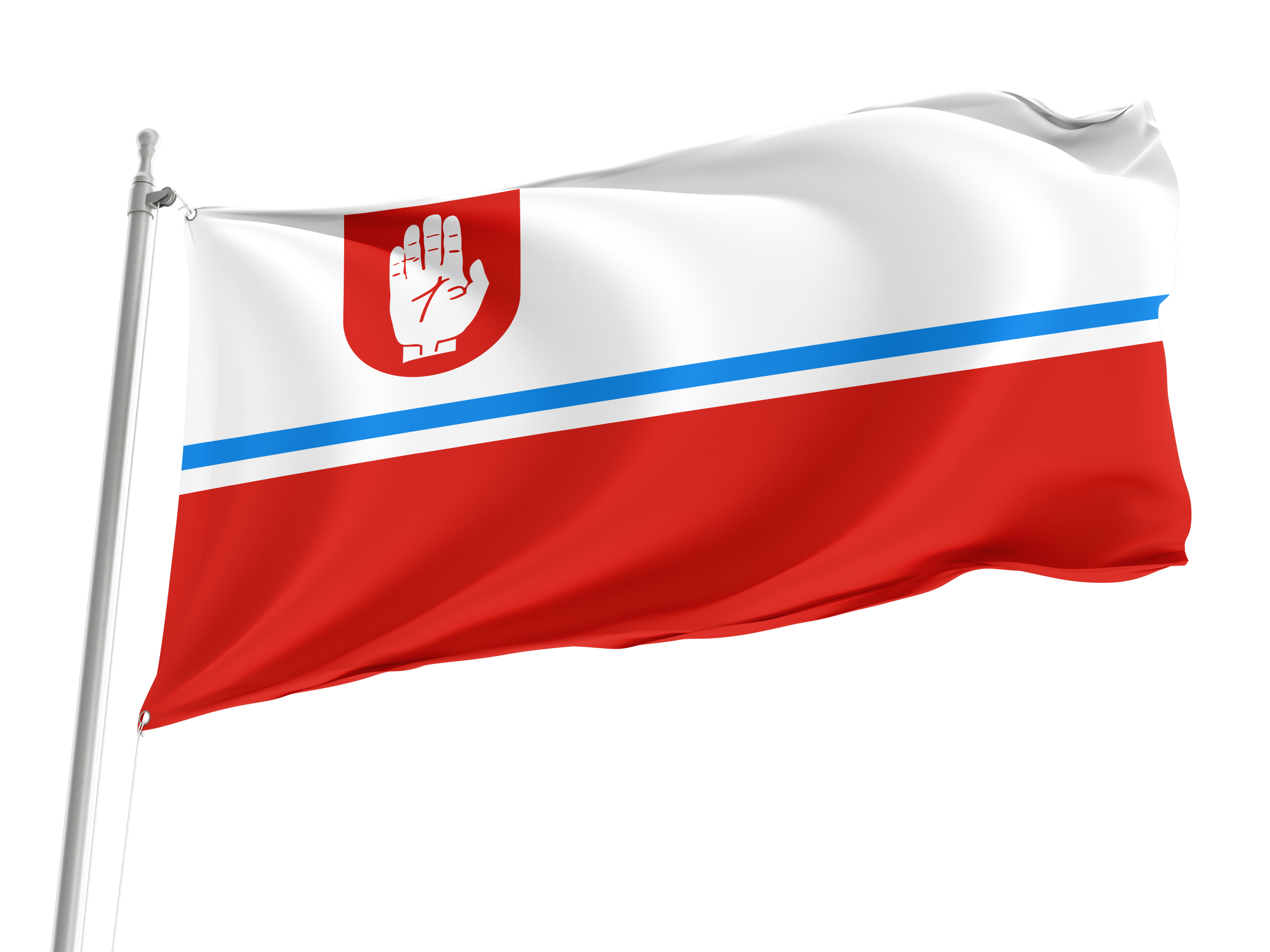 Brodnica Flag for Indoor & Outdoor Use