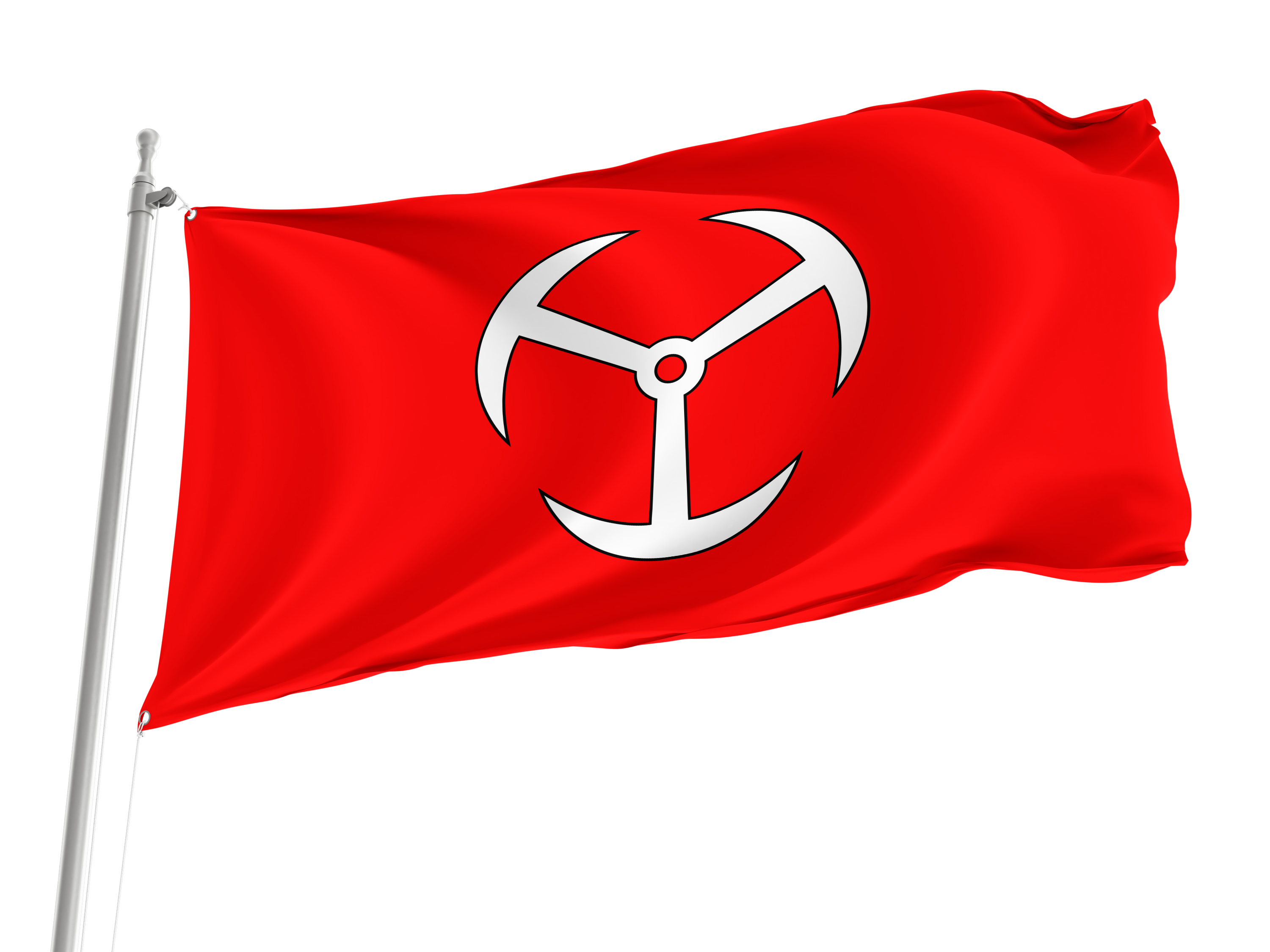 Brzeg Flag for Indoor & Outdoor Use