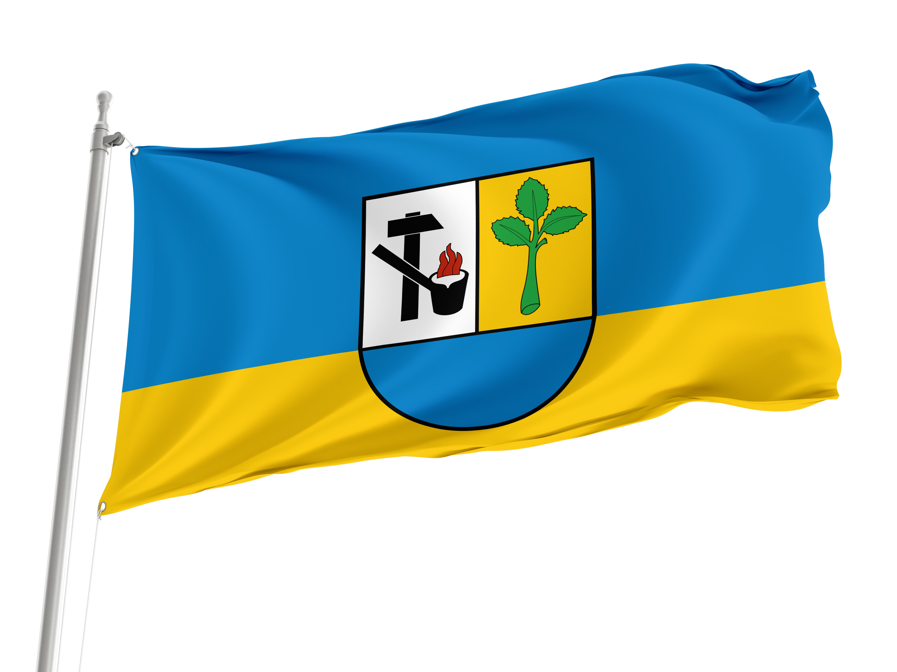 Bukowno Flag for Indoor & Outdoor Use