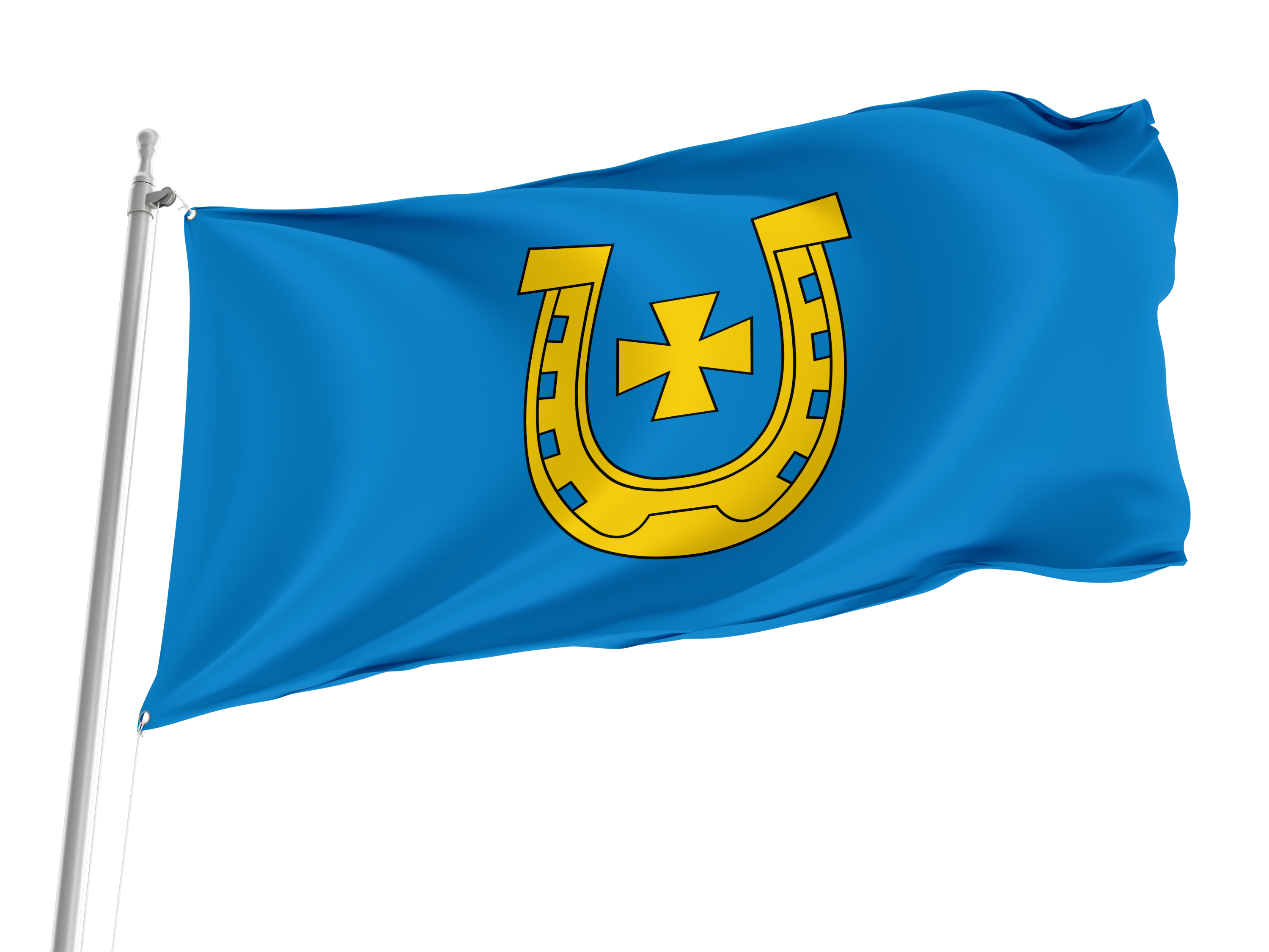 Bychawa Flag for Indoor & Outdoor Use