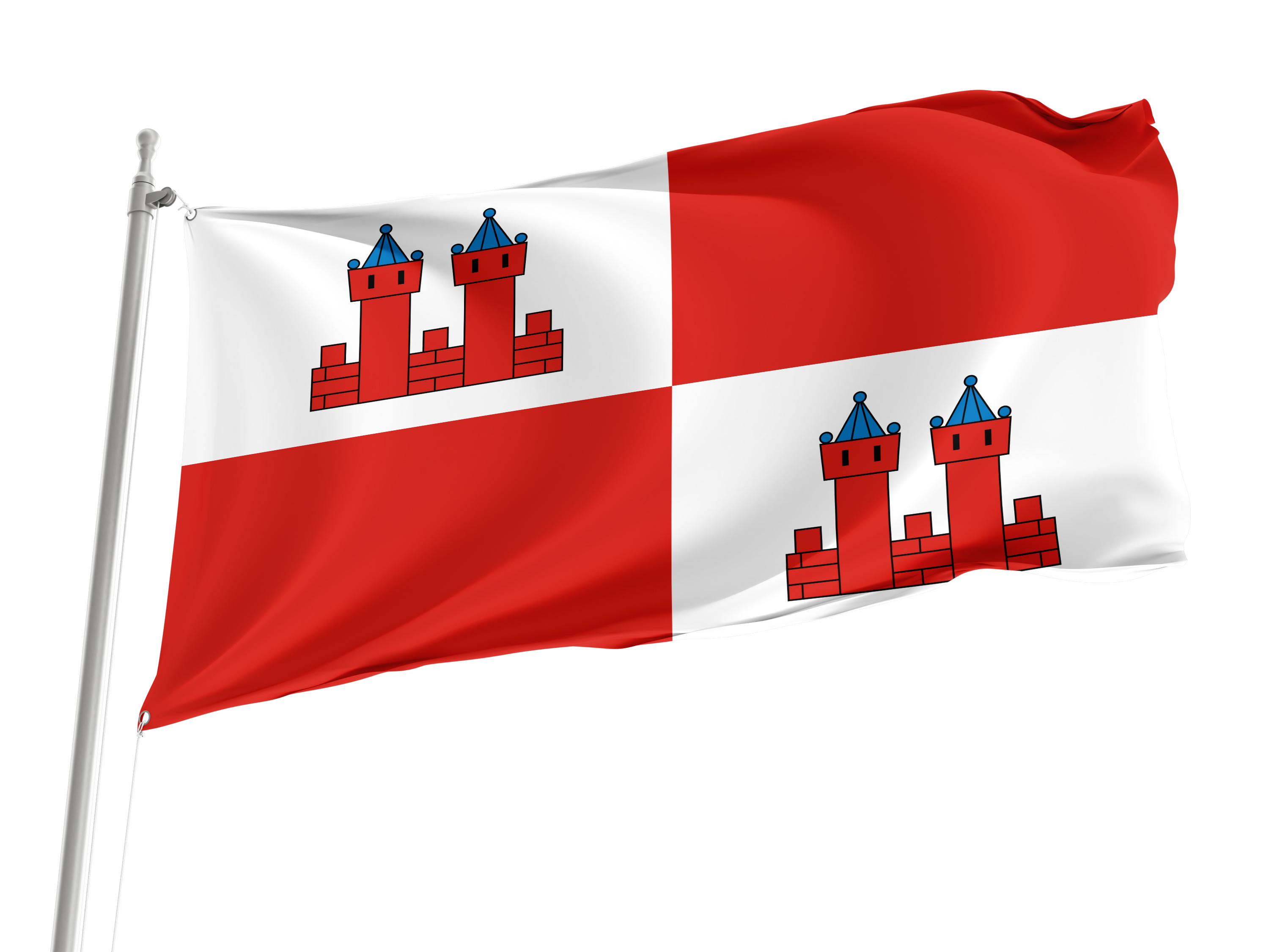 Byczyna Flag for Indoor & Outdoor Use
