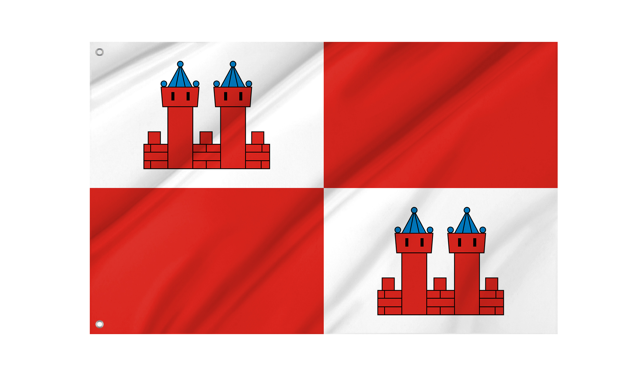Byczyna Flag for Indoor & Outdoor Use