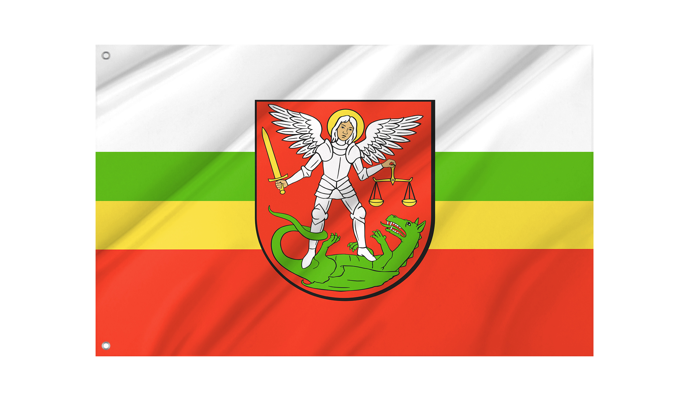 Miasta Biala Podlaska Flag for Indoor & Outdoor Use