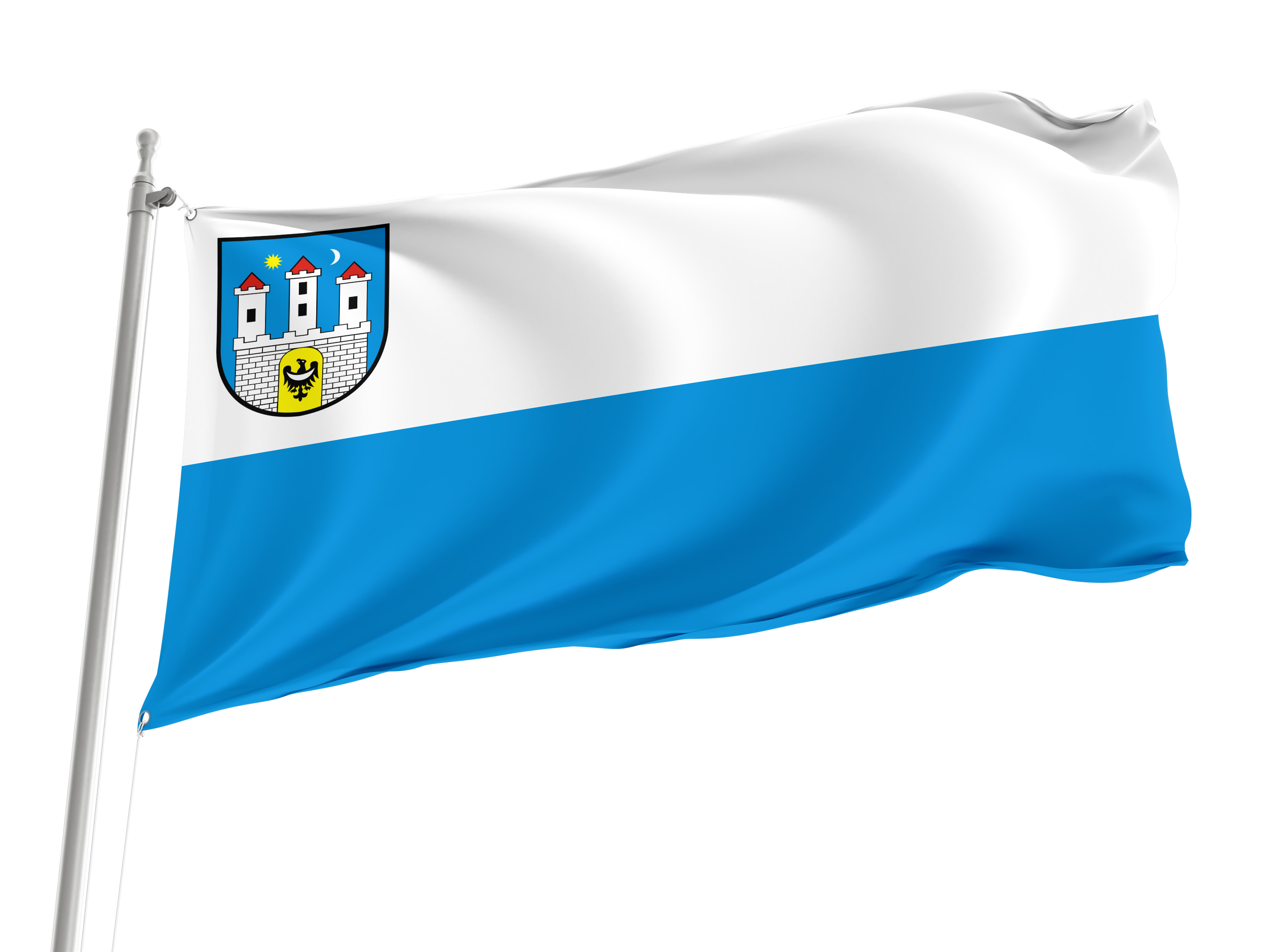 Chojnow Flag for Indoor & Outdoor Use